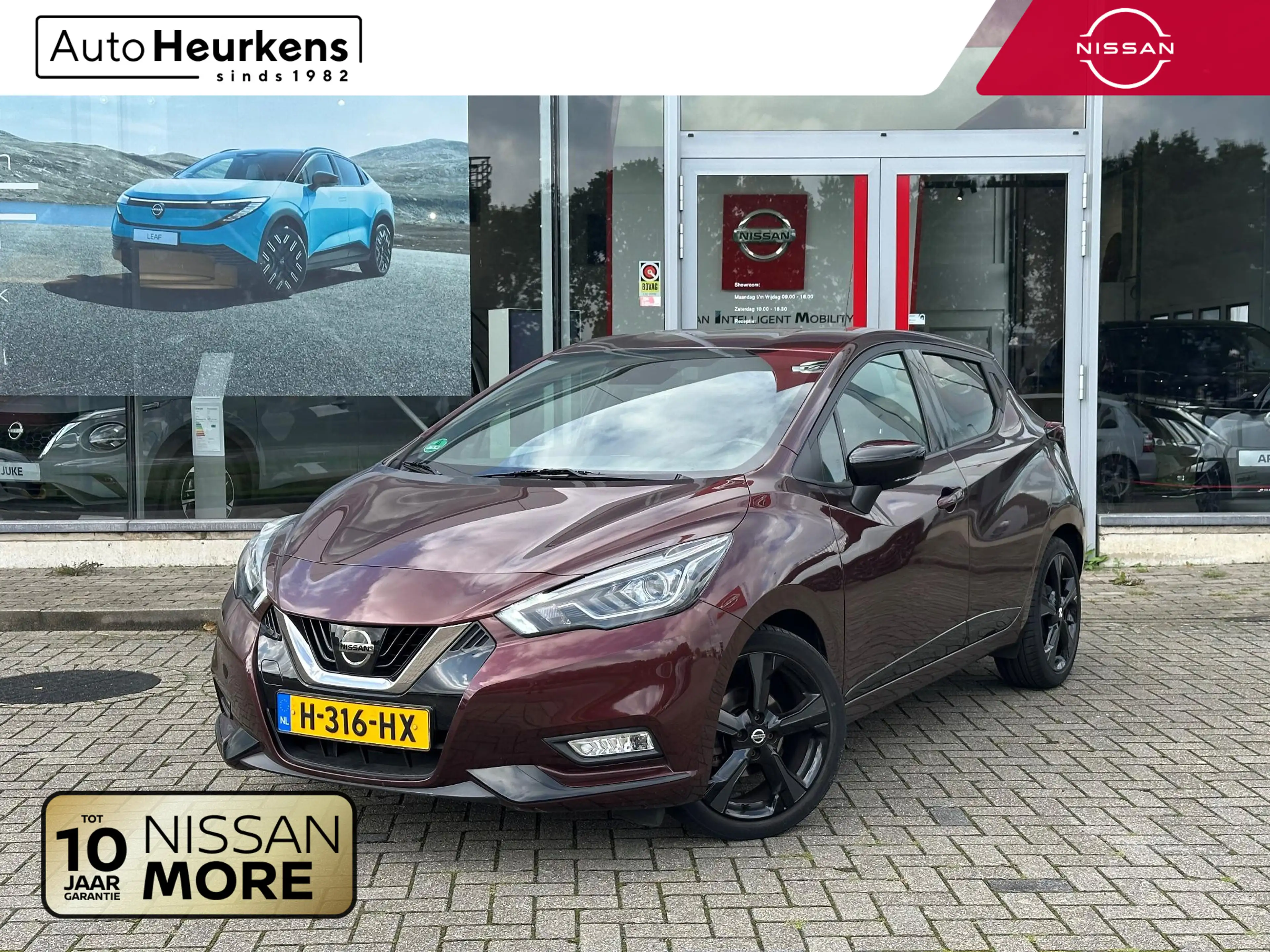 Nissan Micra IG-T 100 N-Style l ORIGINEEL NL l LEDEREN BEKLEDIN