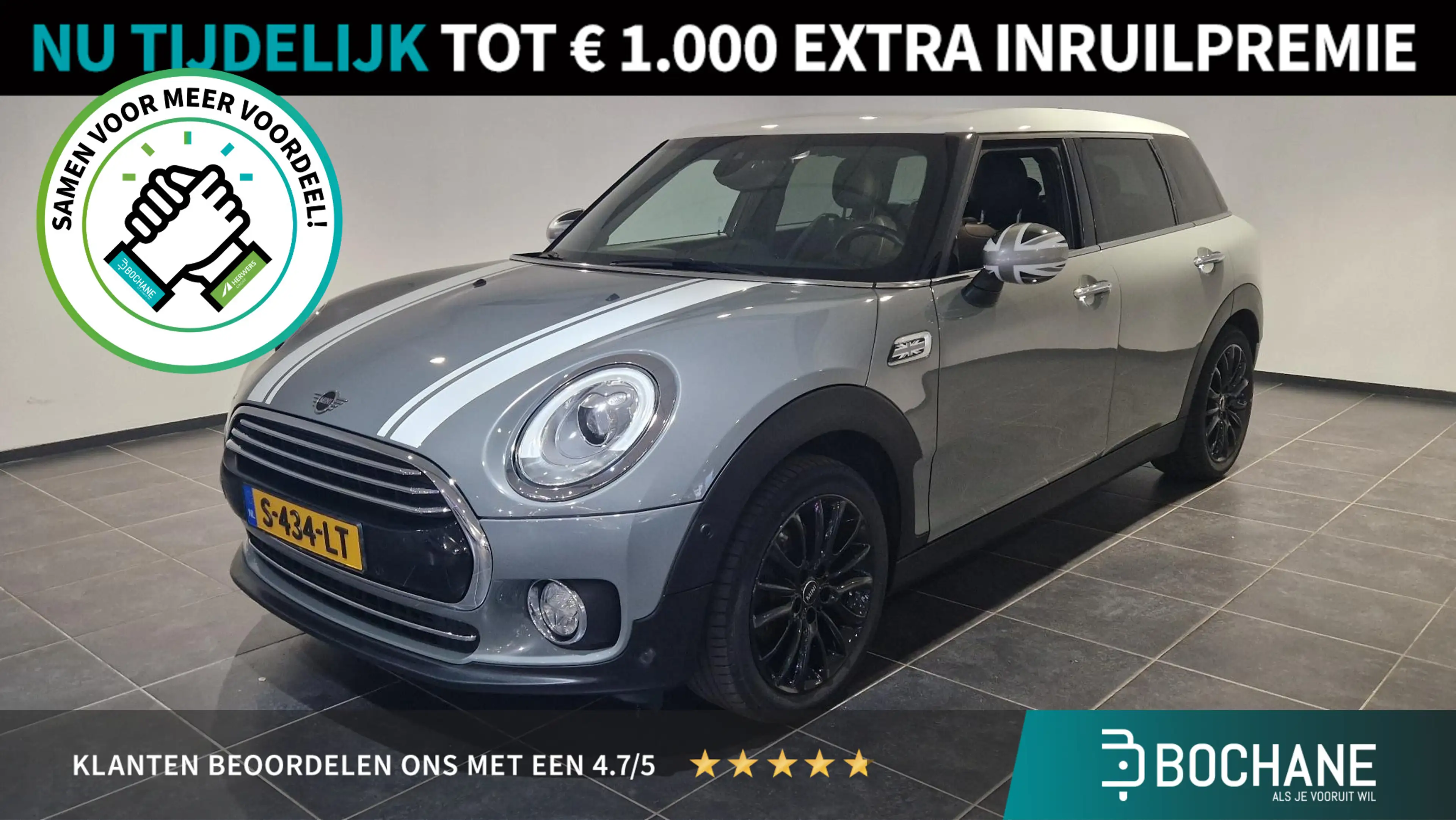 MINI Cooper Clubman 1.5 Chili | Leder | Navigatie | Trekhaak |