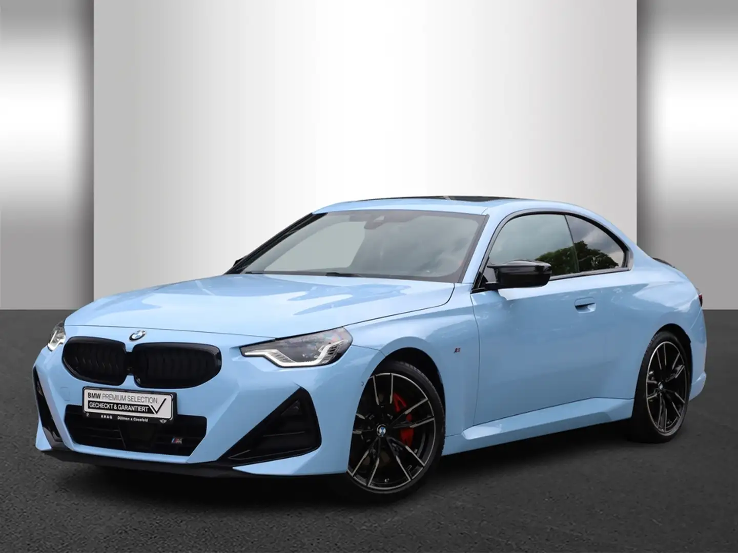 BMW 240 M240i xDrive AHK ACC 360Â° H/K Glasdach HUD 19" Blau - 2