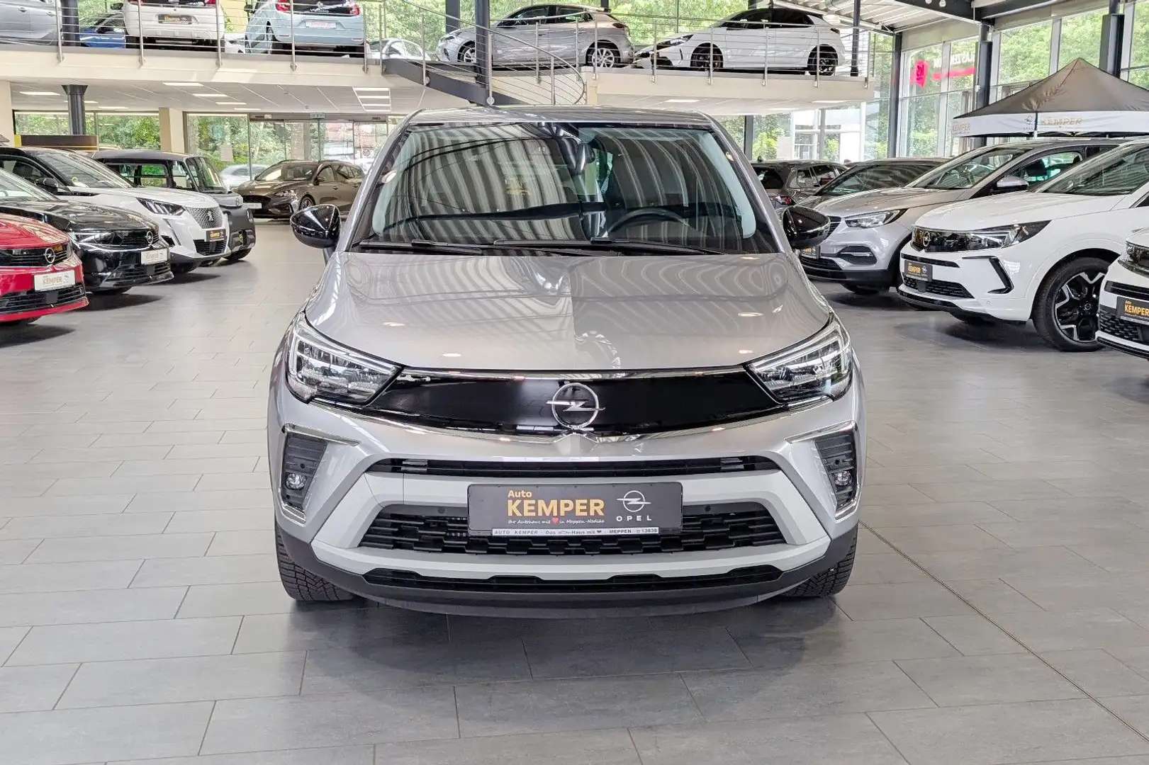 Opel Crossland X Crossland 1.2 Turbo Elegance Paket *Navi*Kamera* Grau - 2