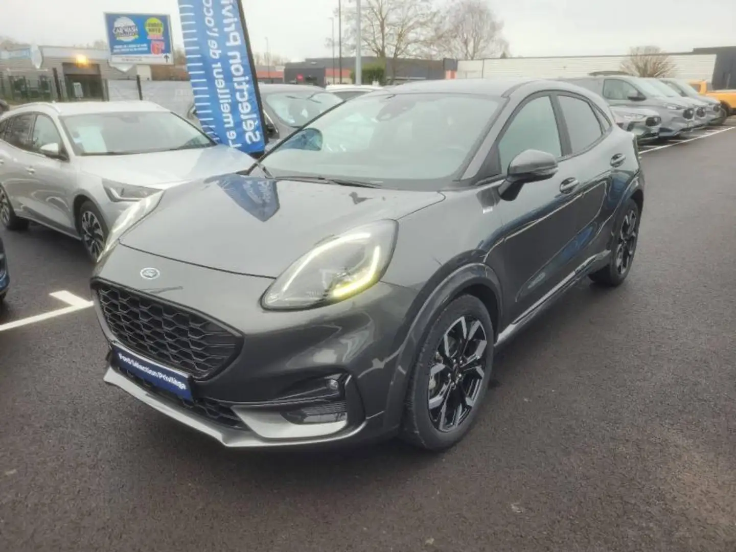 Ford Flex 1.0 Flexifuel 125 ch S\u0026S mHEV ST-Line X Grau - 1