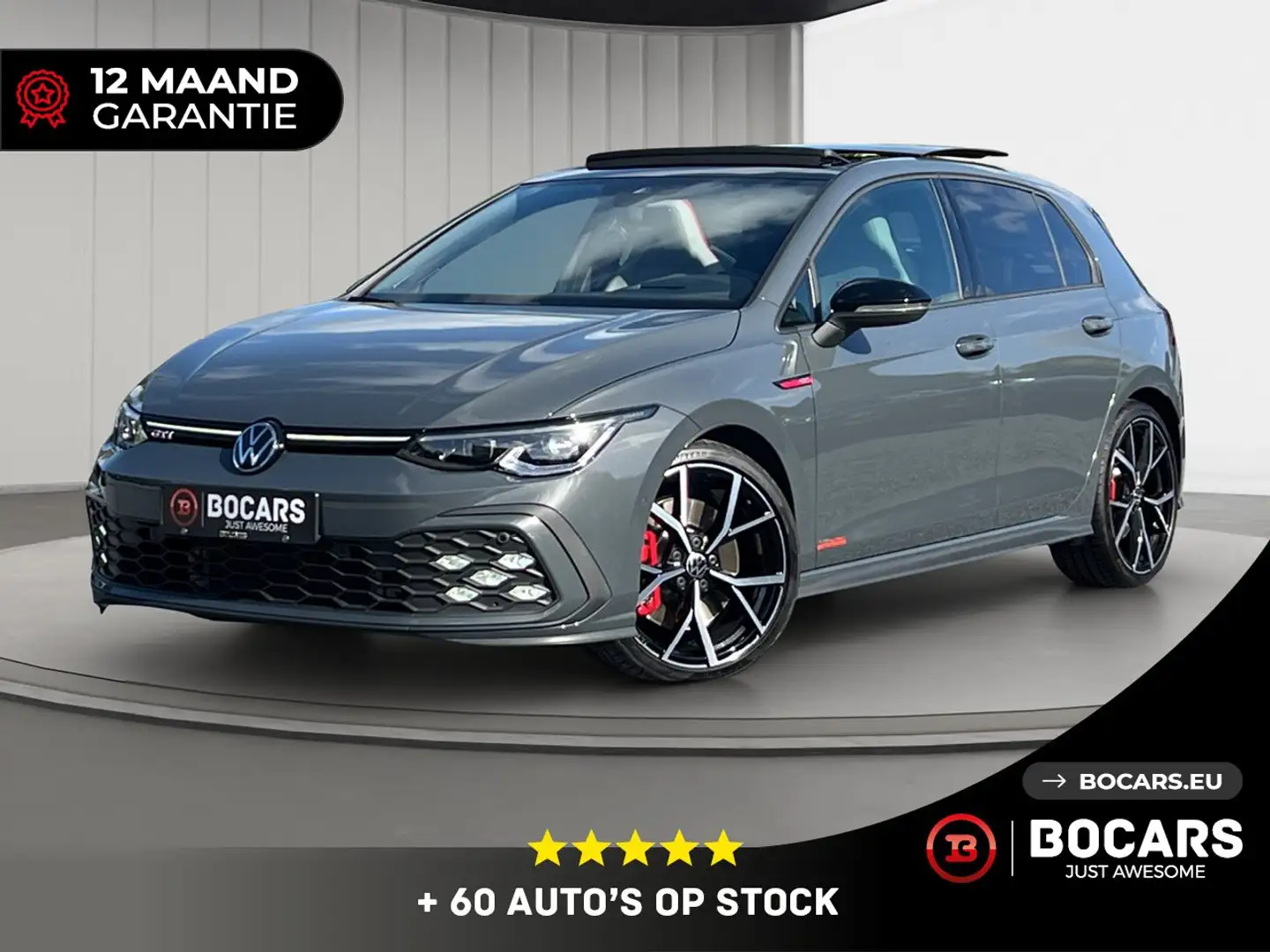Volkswagen Golf GTI 2.0TSI 245pk DSG | PANO | CAMERA | IQ-LED MATRIX Grigio - 1