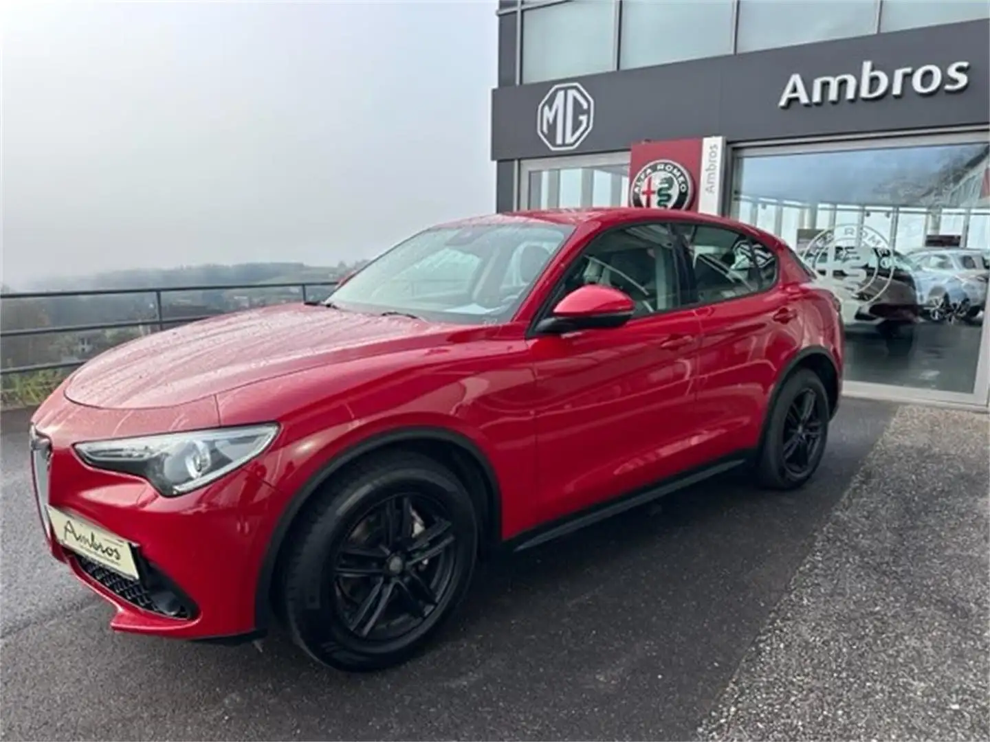 Alfa Romeo Stelvio Super 2,2 ATX RWD Rot - 1