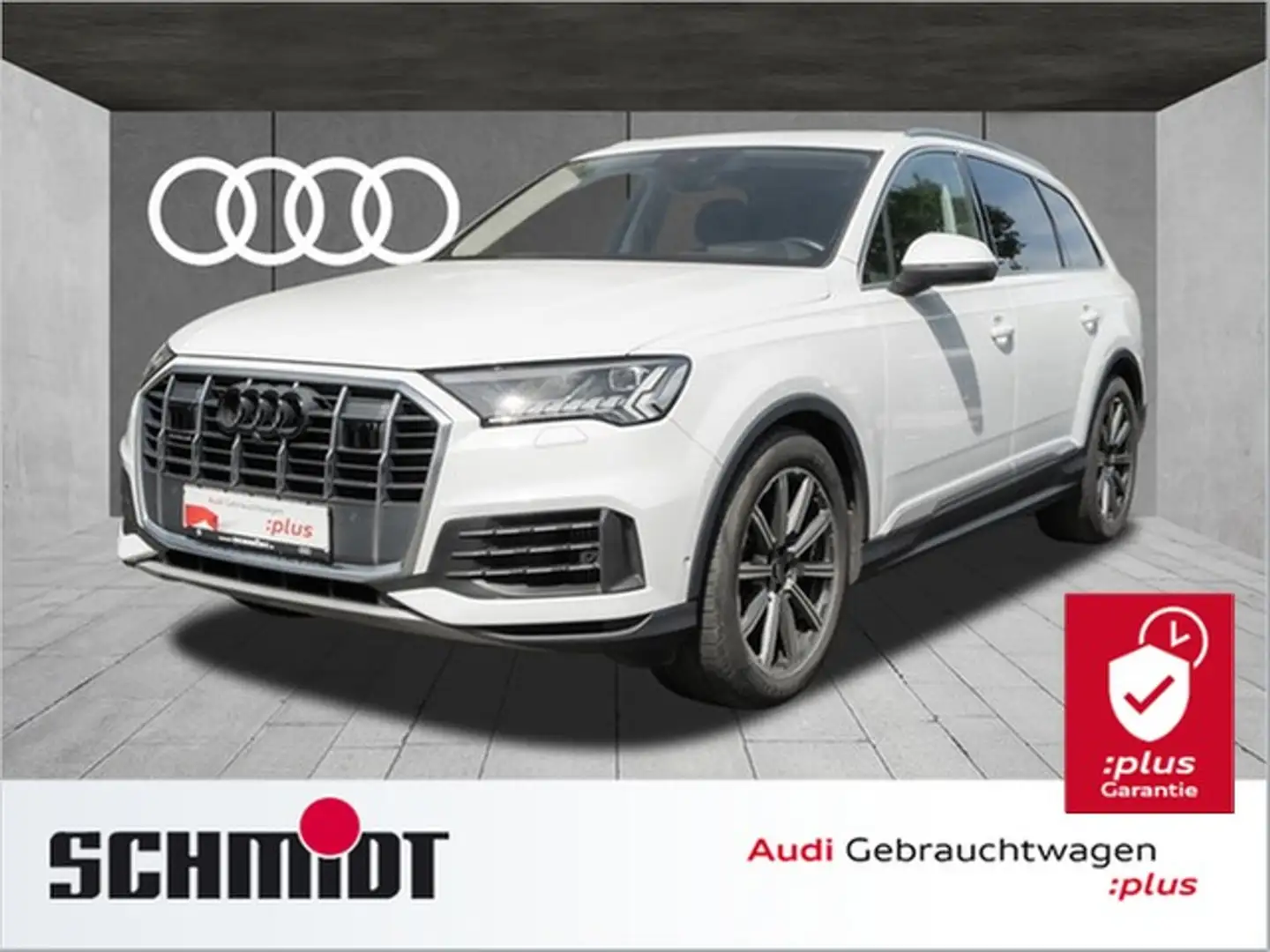 Audi Q7 55 TFSI quattro Matrix LED AHK Allradlkg. HuD S... Weiß - 1