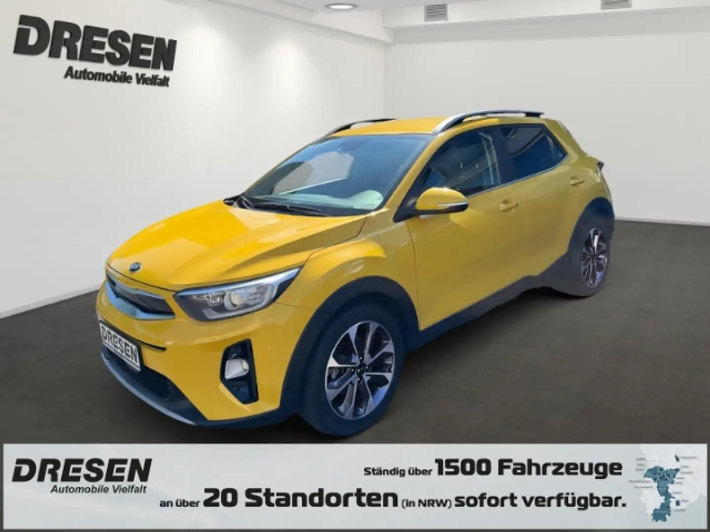 Kia Stonic SPIRIT 1.0 T-GDI NAVI,KLIMA,CARPLAY,SITZHZG,LENKRA Gelb - 1