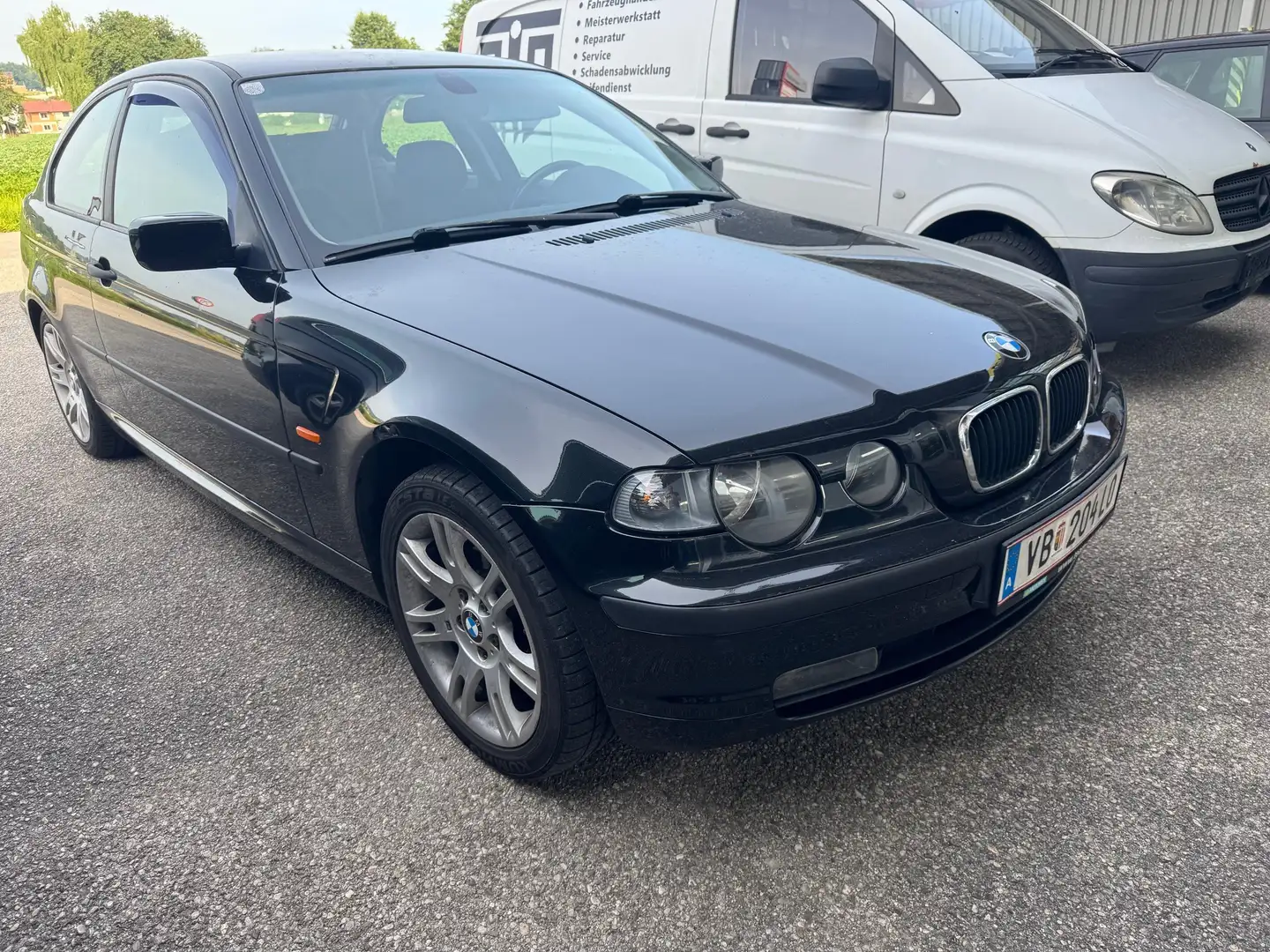 BMW 318 318td compact Czarny - 1