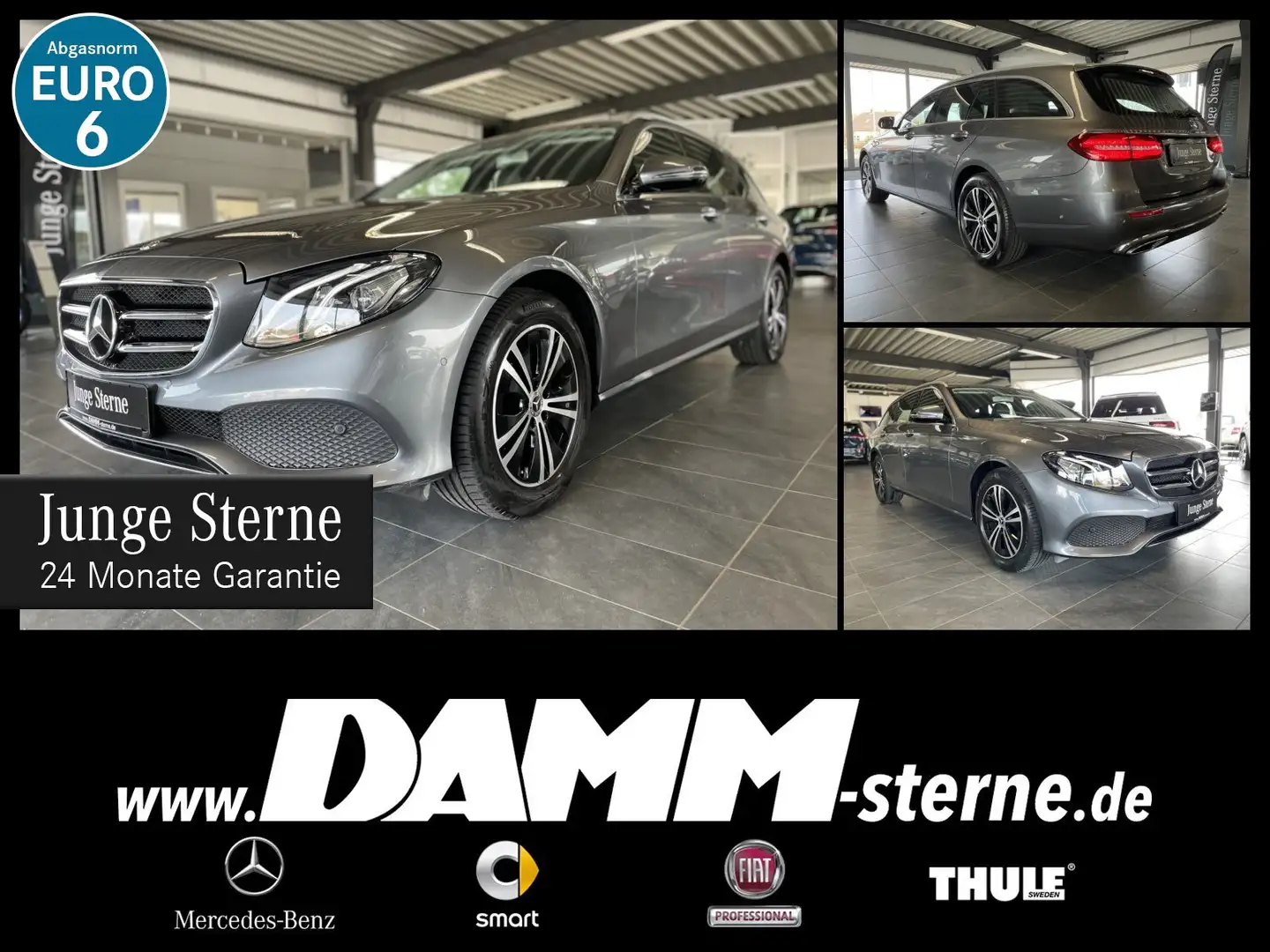 Mercedes-Benz E 220 E 220 d T AVANTGARDE/LED/TWA/CarPlay/Ambiente/PT Grau - 1