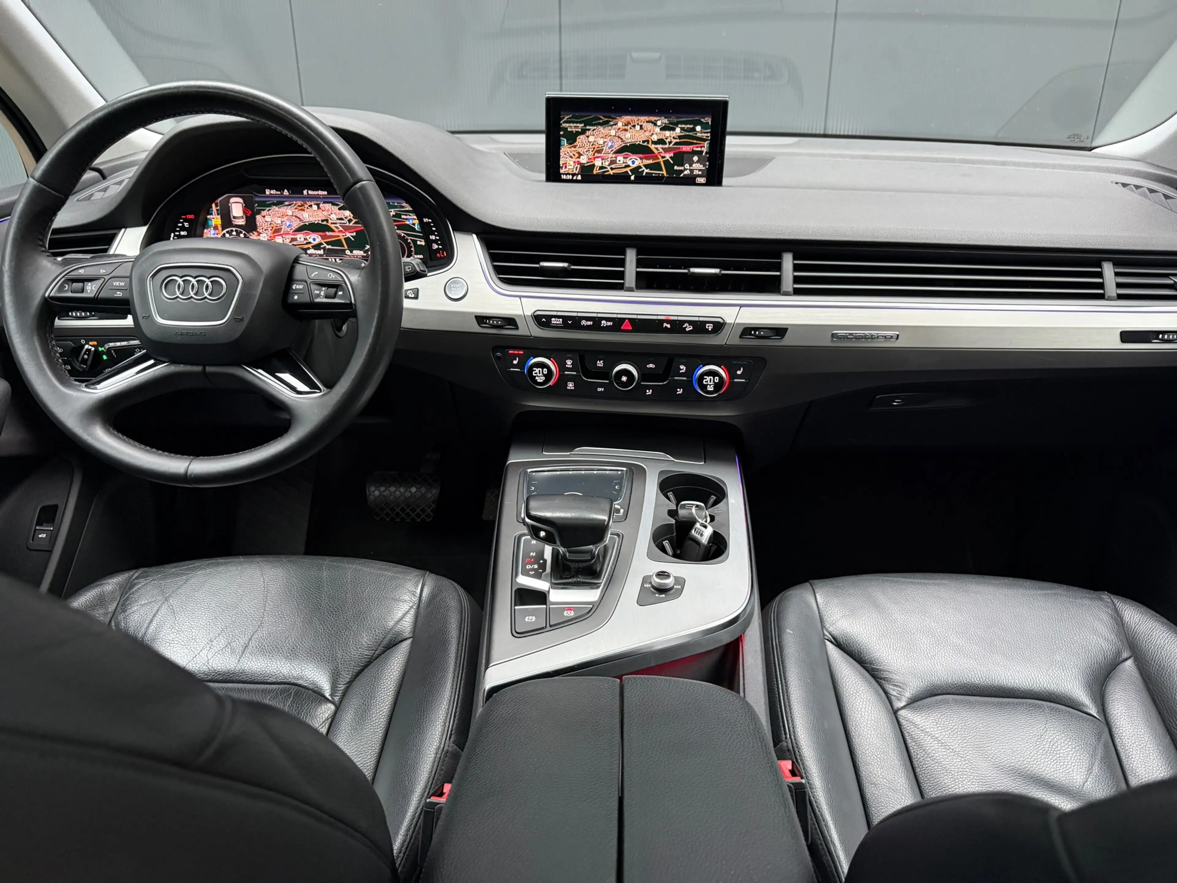 Audi Q7 3.0 TFSI Quattro, 333PK, S-Line, Pano/Dak, Black/O — photo 17