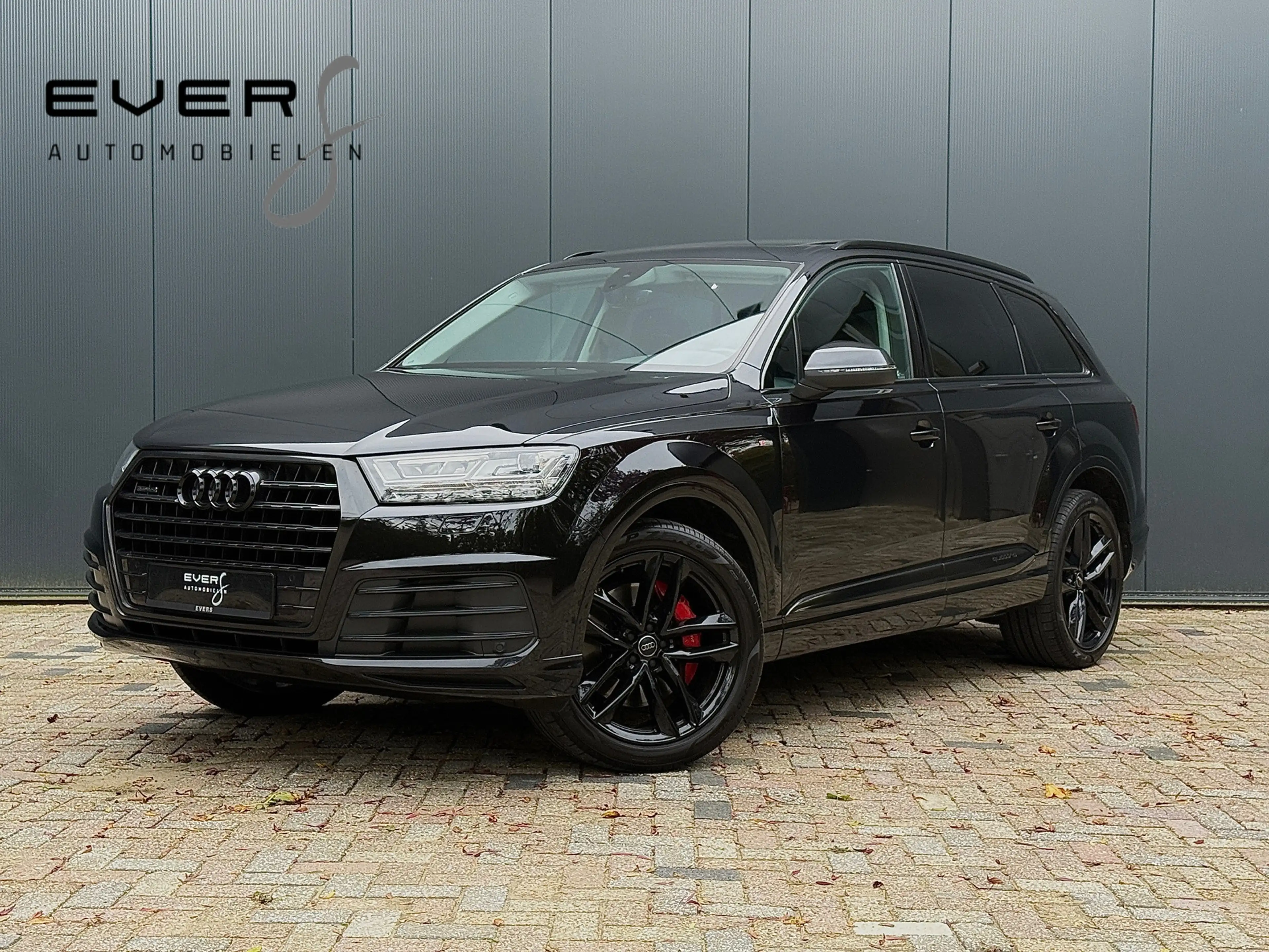 Audi Q7 3.0 TFSI Quattro, 333PK, S-Line, Pano/Dak, Black/O