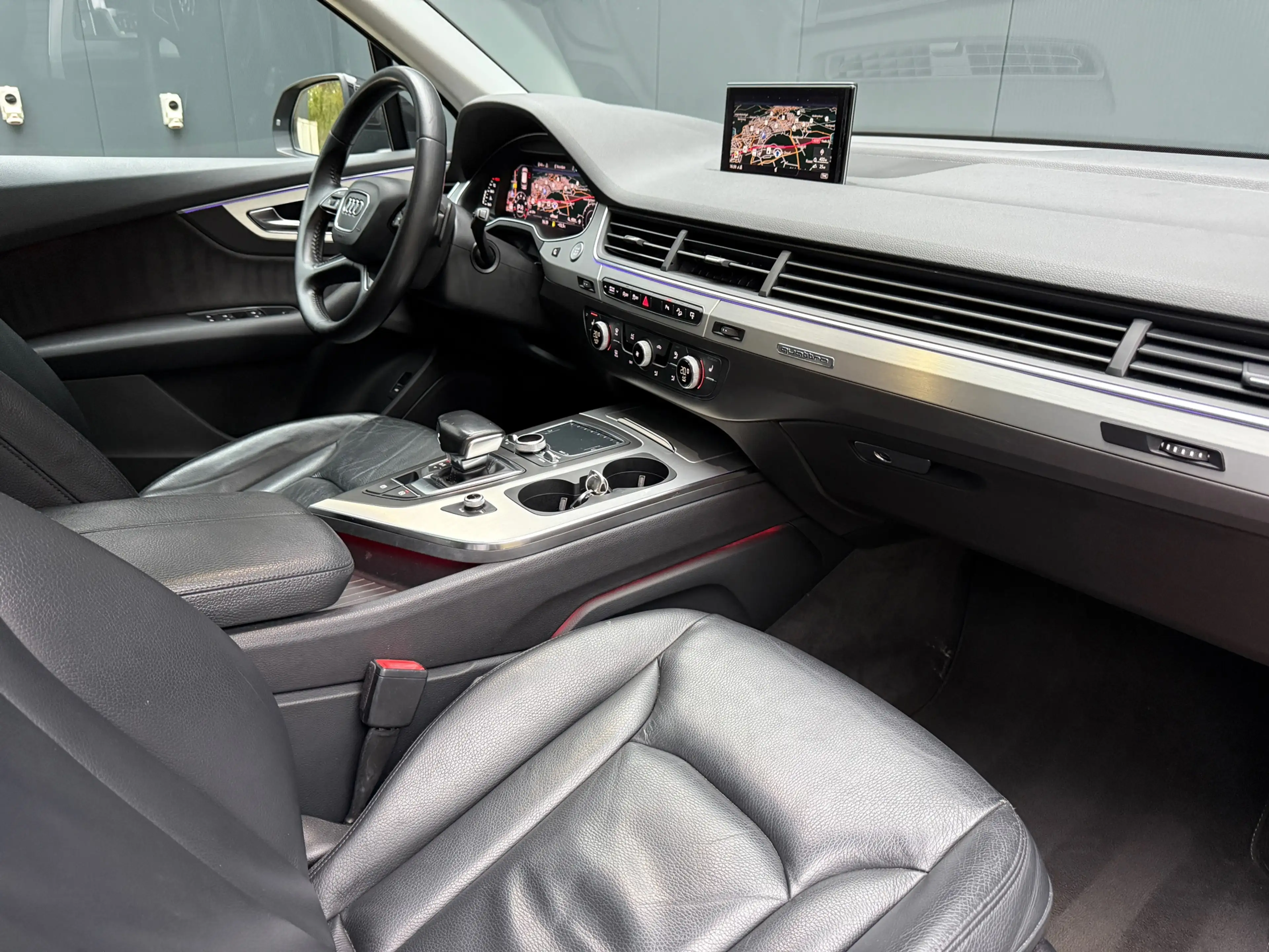 Audi Q7 3.0 TFSI Quattro, 333PK, S-Line, Pano/Dak, Black/O — photo 24