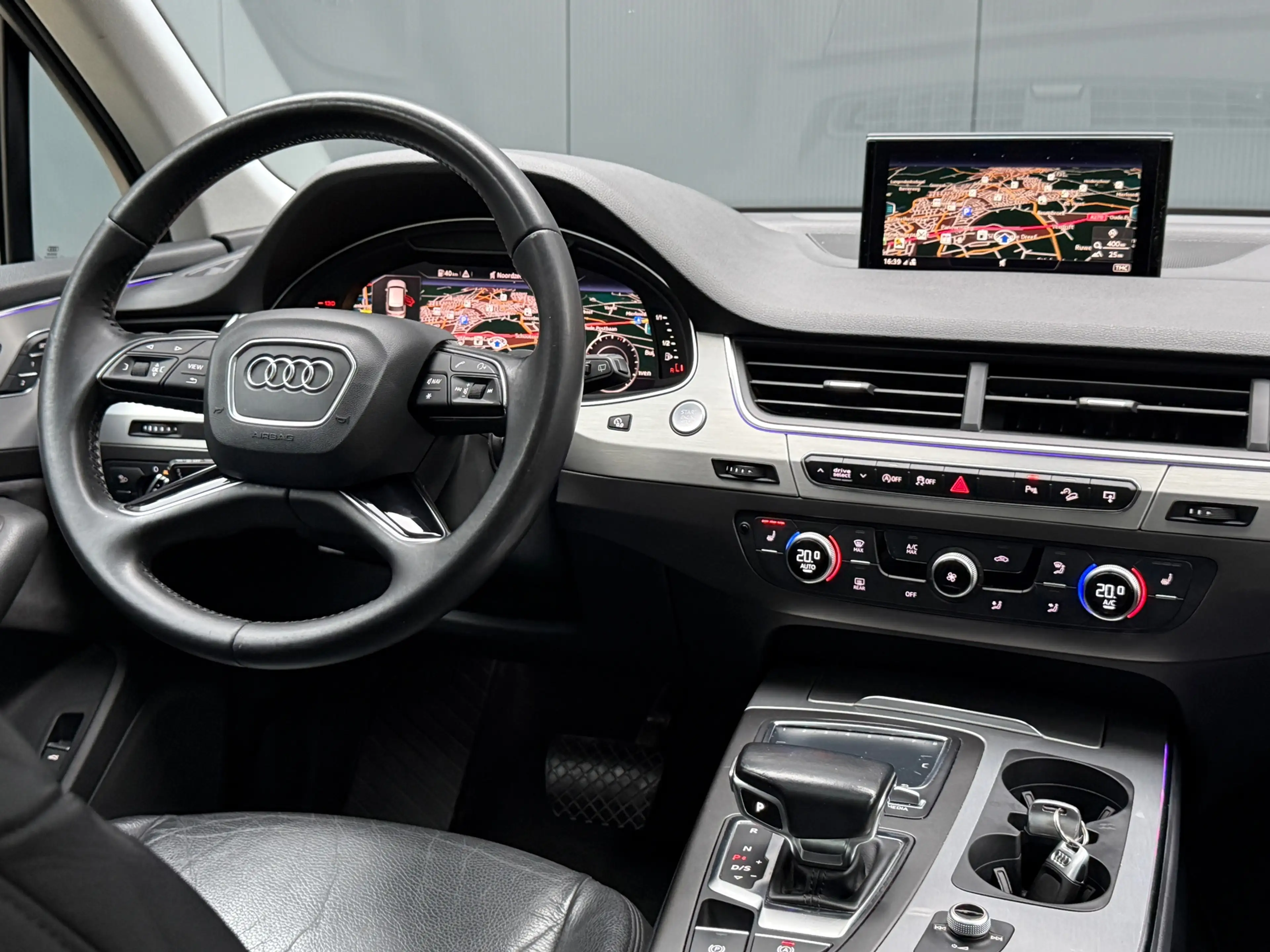 Audi Q7 3.0 TFSI Quattro, 333PK, S-Line, Pano/Dak, Black/O — photo 26