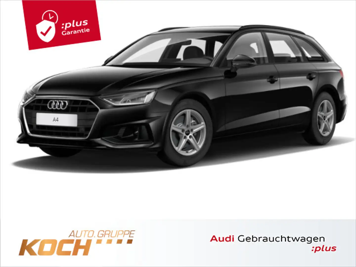 Audi A4 30 TDI, Sportsitze, Navi Touch, Sound S Noir - 1