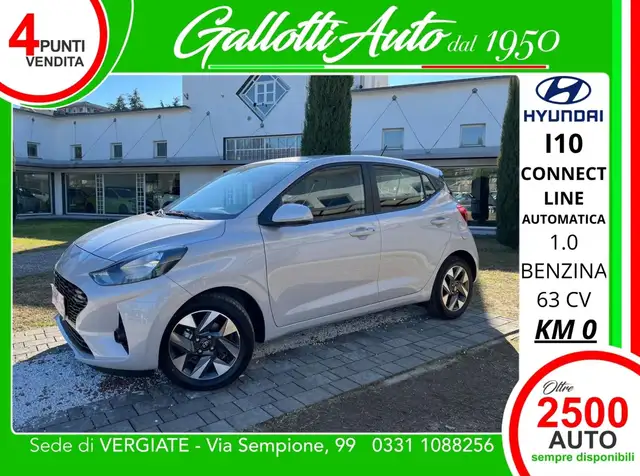 Hyundai i10 1.0 mpi Connectline 63cv automatica - NEOPATENTATI