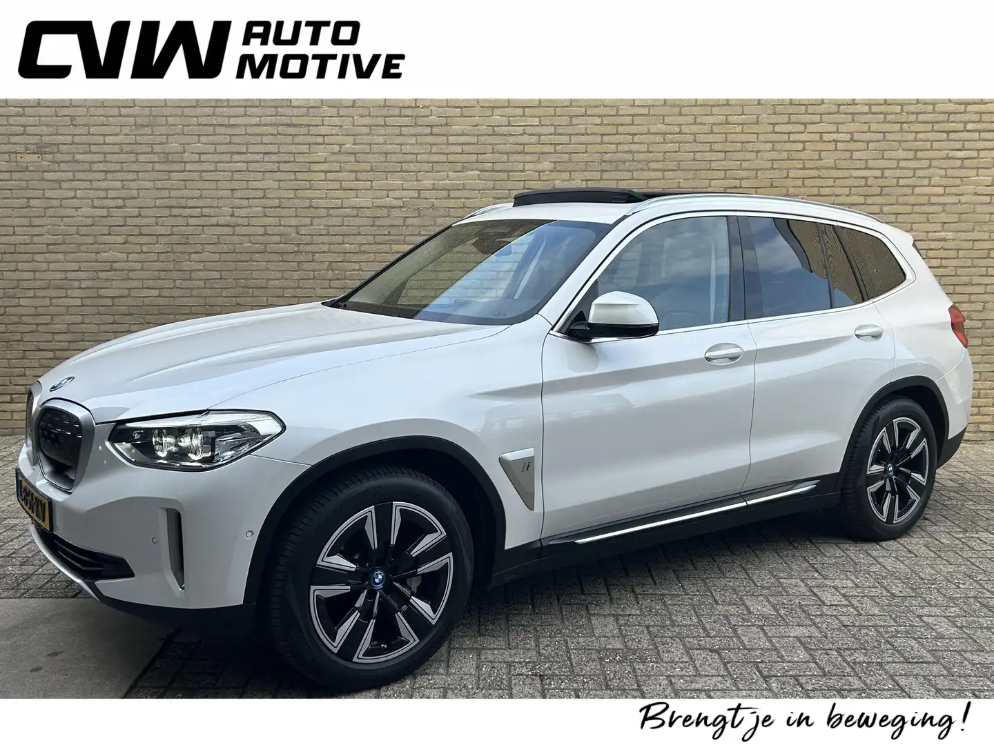 BMW iX3 Executive 80 kWh | 3 fase | Panoramadak | Lederen Blanco - 1