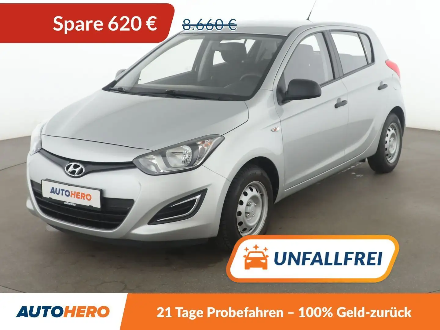 Hyundai i20 1.2 Classic*KLIMA*CD*GARANTIE* Grau - 1