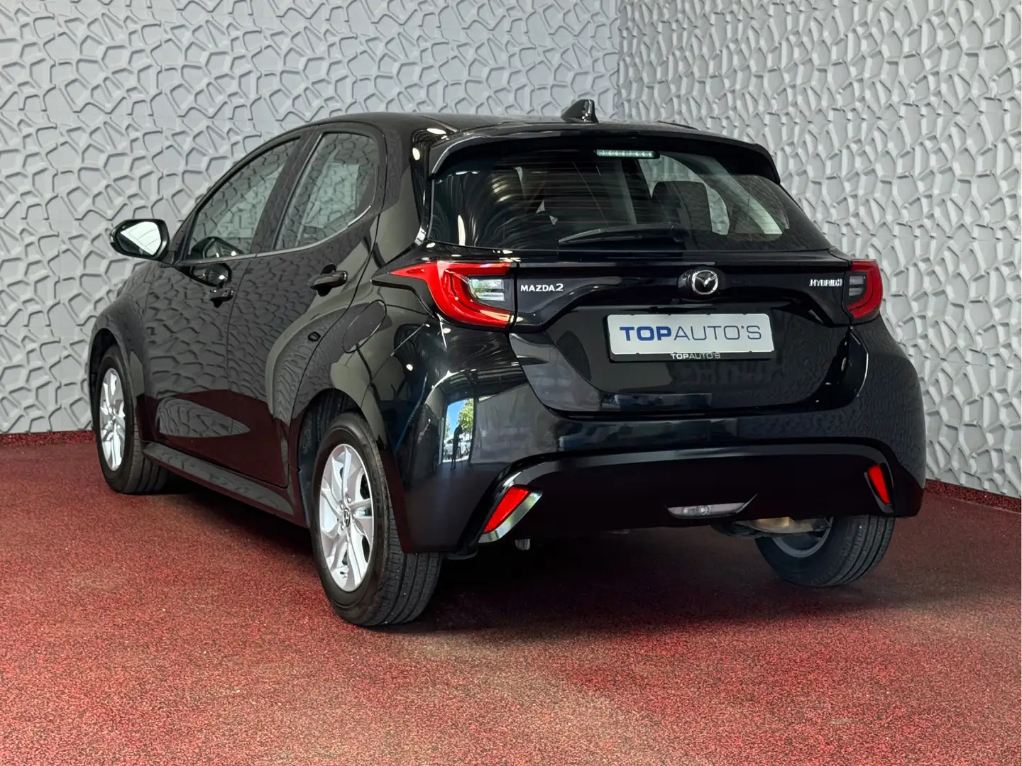 Mazda 2 Hybrid 1.5 PLUS PACK HALF.LEER CARPLAY NAVI STOEL/ Negru - 2