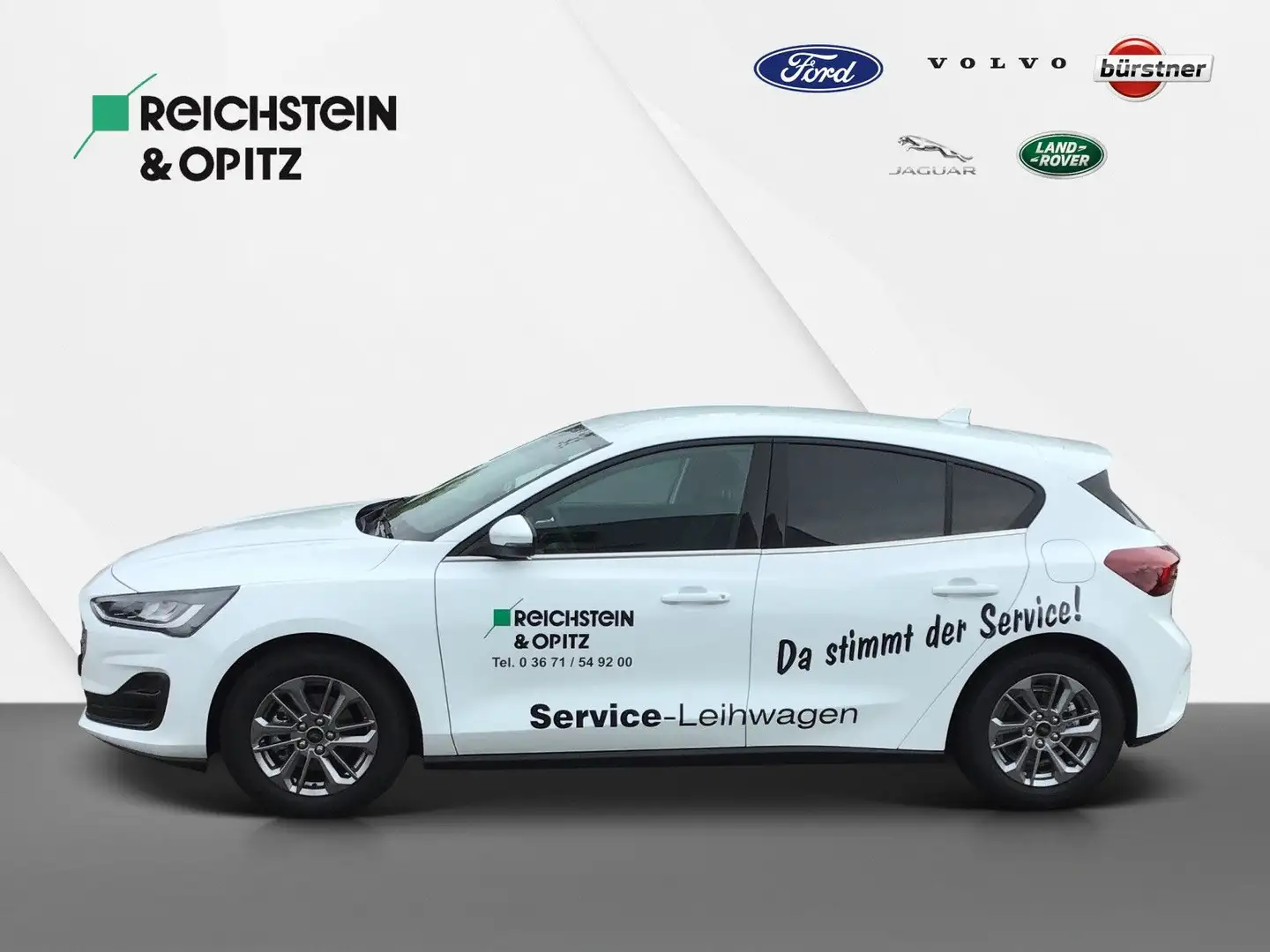 Ford Focus 1,0EB Mild-Hybrid Titanium Style +RFK Weiß - 2