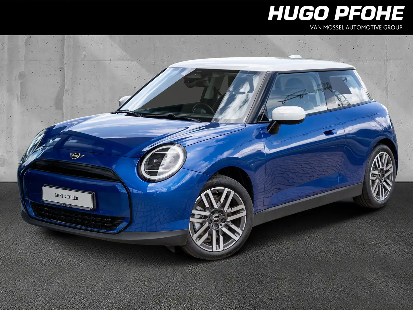 MINI Cooper E Classic Trim  Paket S. Head Up. Navi. 17 Zoll. D Blau - 1