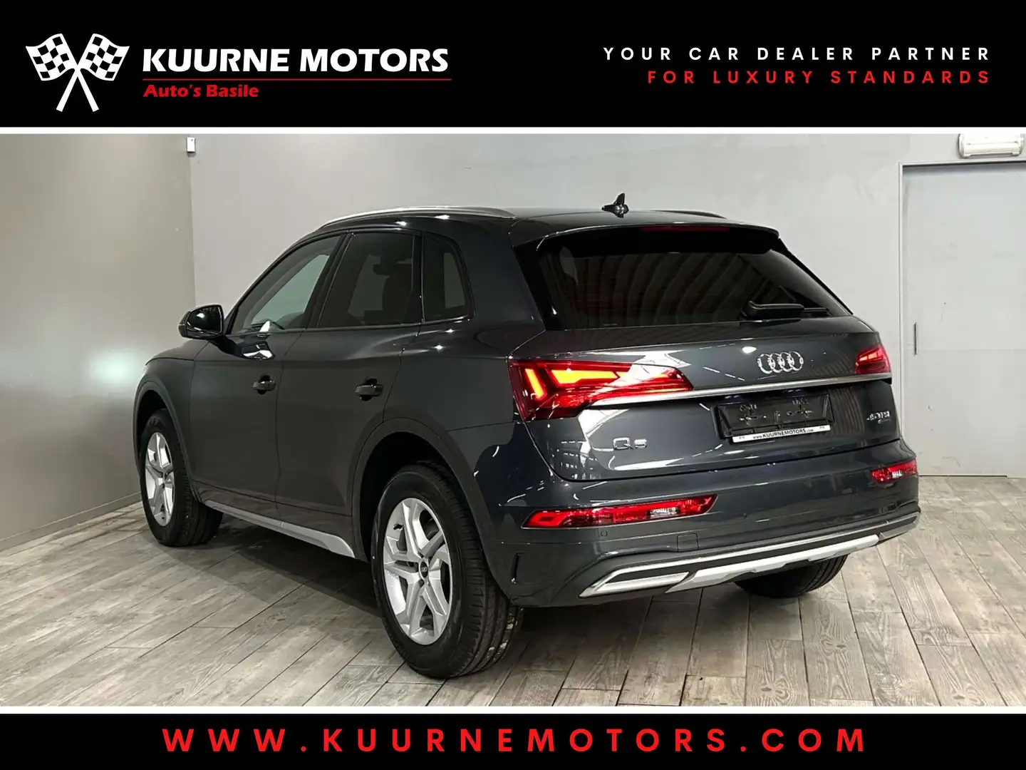 Audi Q5 45TFSI Quattro S tronic Leder/Cam360 *2j garantie* Gris - 2