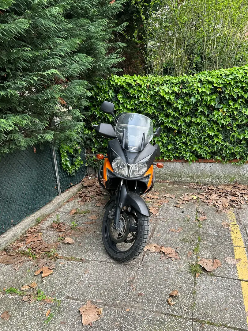 Kawasaki KLV 1000 normale Oranje - 2