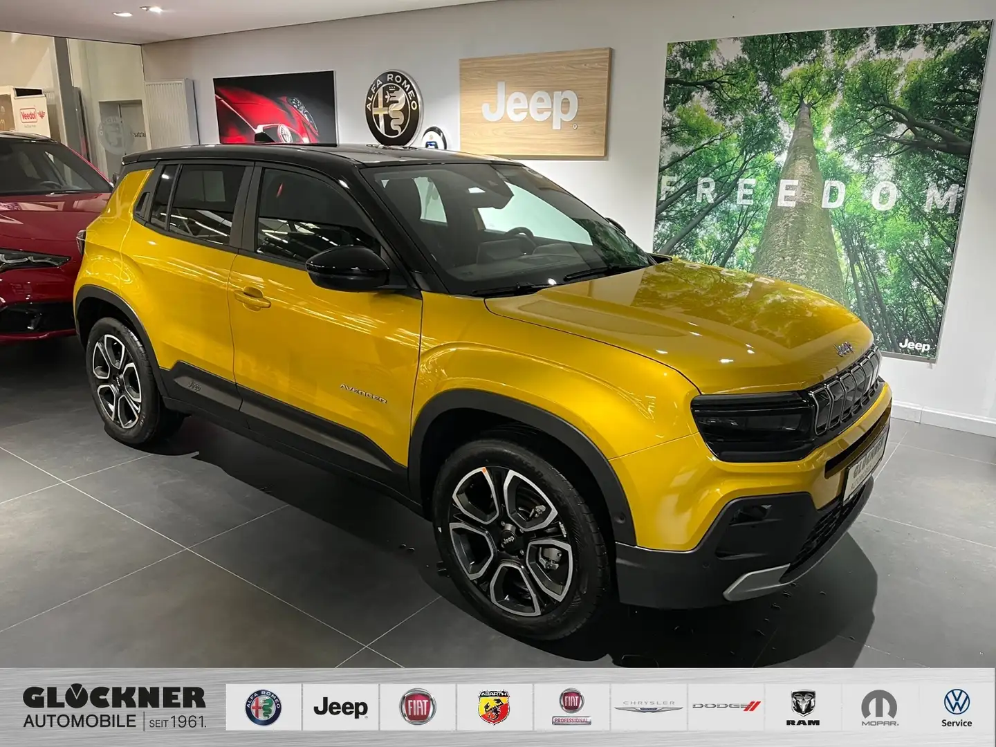 Jeep Avenger e-Hybrid Summit 1.2l MHEV Jaune - 1