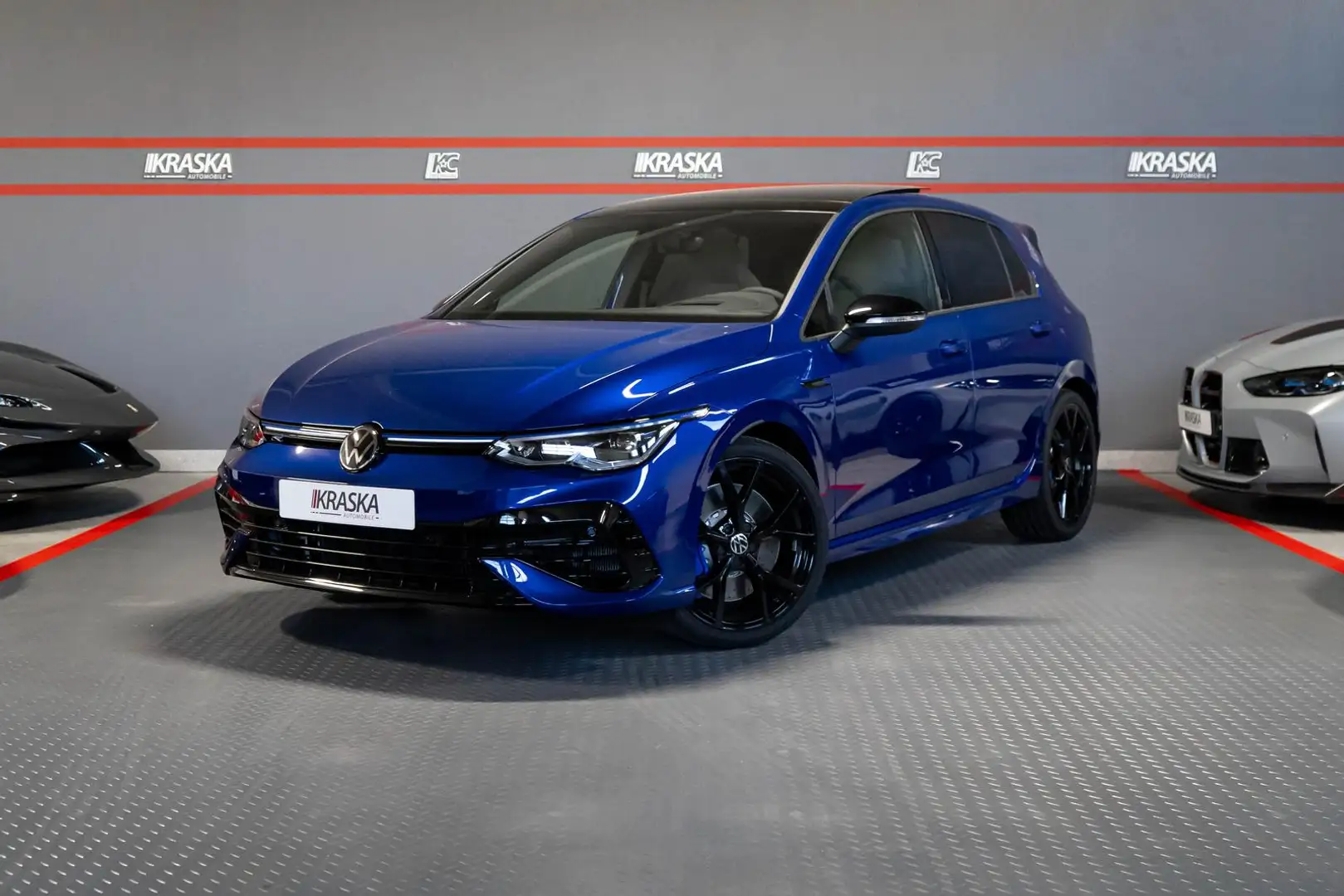Volkswagen Golf 2.0 TSI R 20 Years 4M Matrix H&K  Pano AKRA Синий - 1