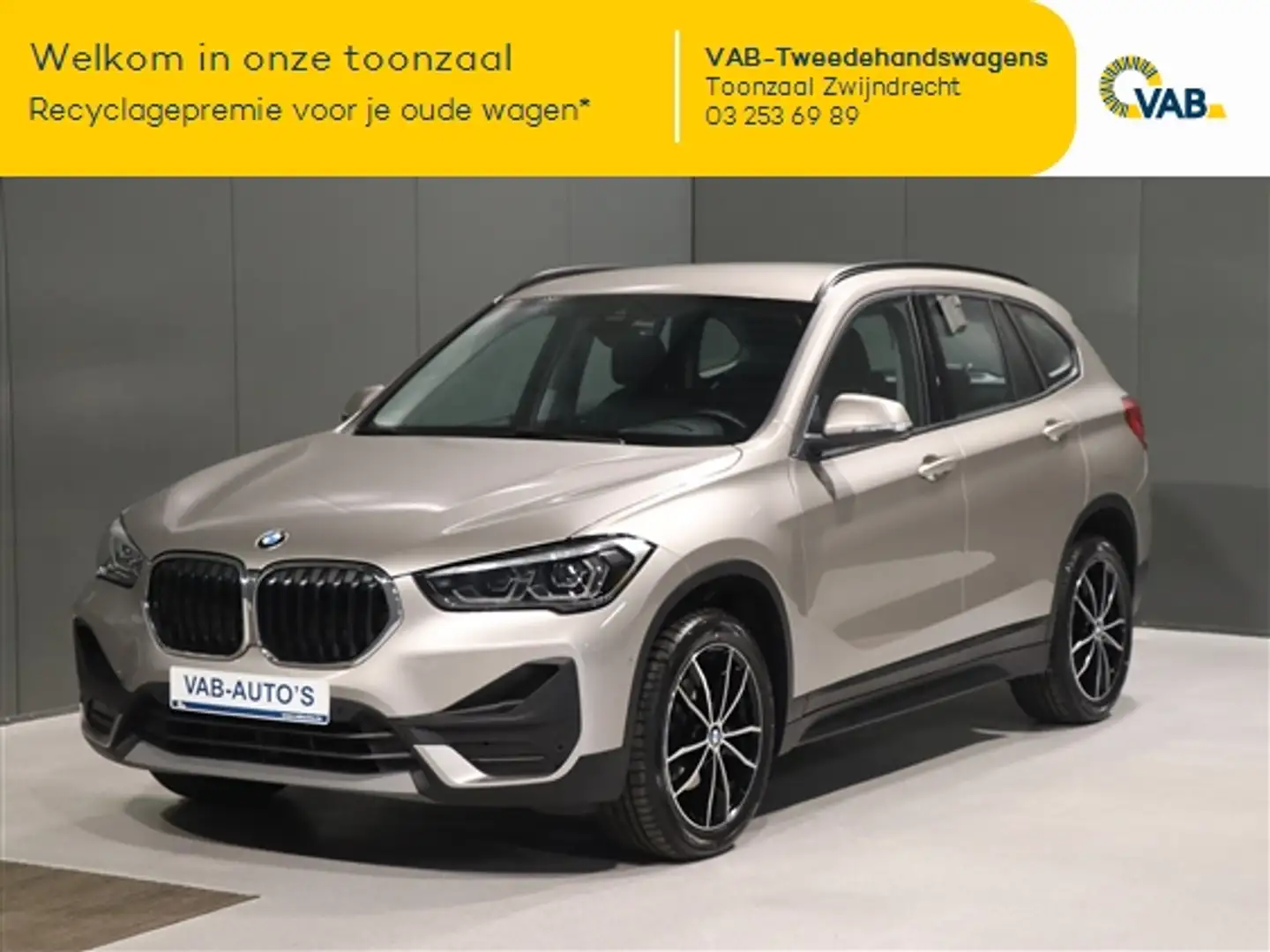 BMW X1 sdrive 18i Argent - 1