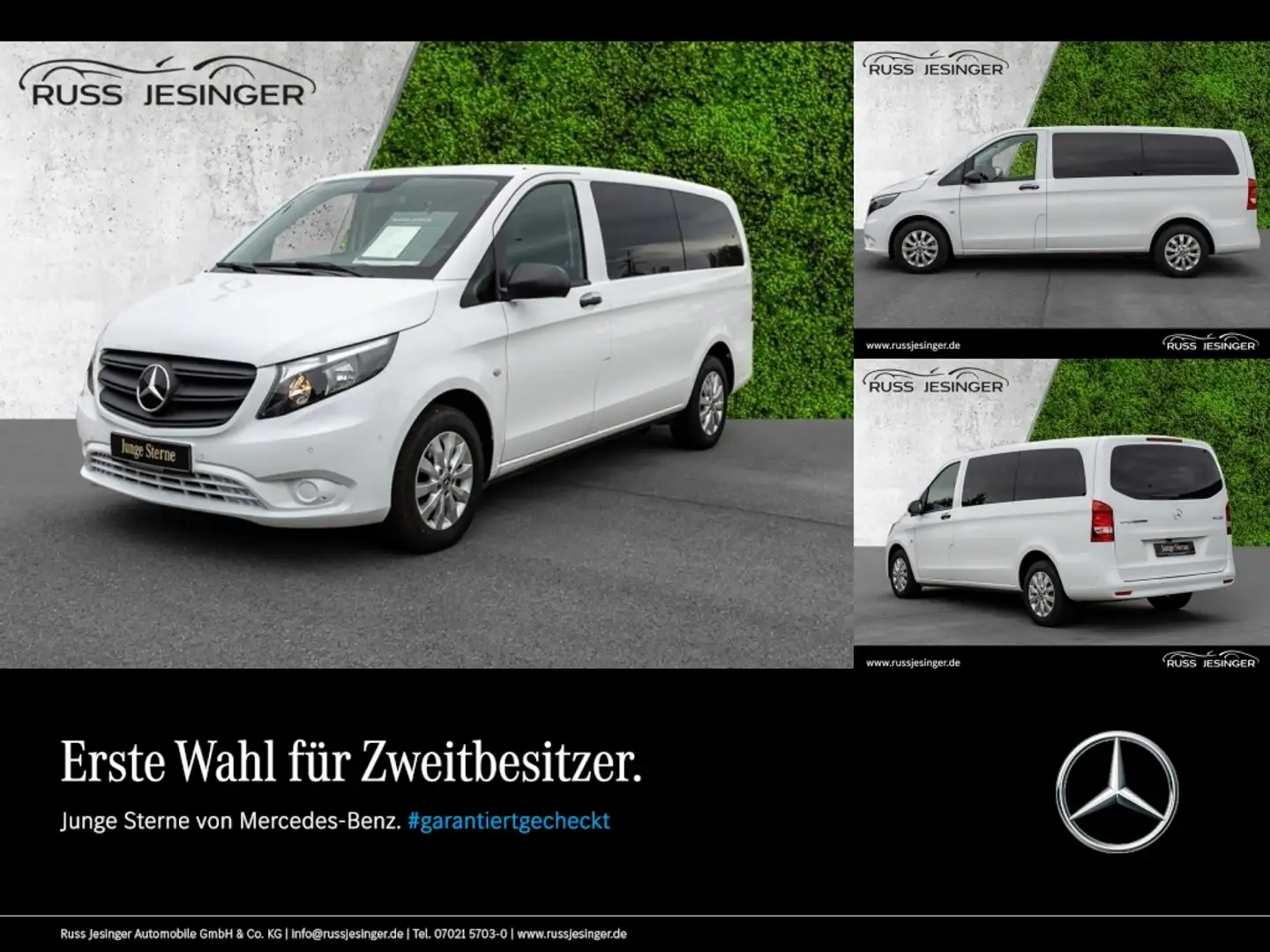 Mercedes-Benz Vito 114 CDI ETP/L *Navi*Standheiz.*Liege-Paket Weiß - 1