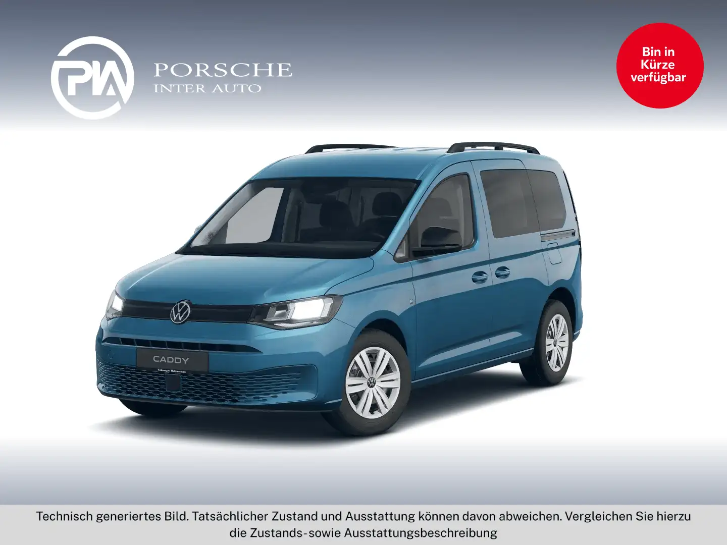 Volkswagen Caddy Family TSI Blau - 1