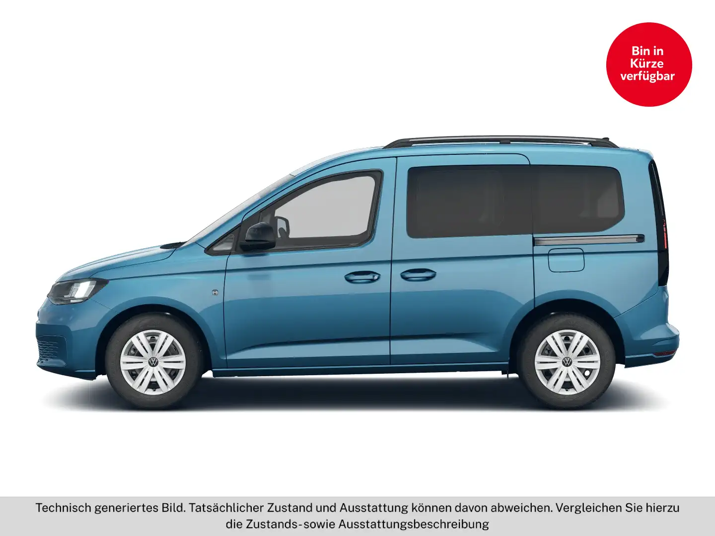 Volkswagen Caddy Family TSI Blau - 2