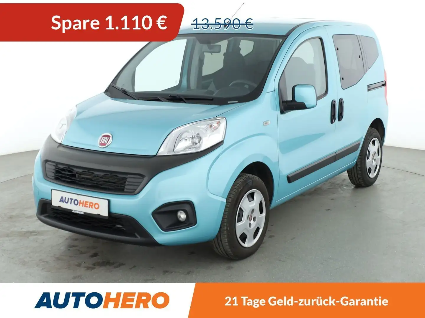 Fiat Qubo 1.4 Lounge *NAVI*PDC*SHZ*KLIMA* Blau - 1