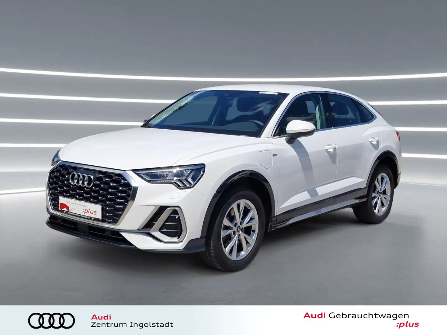 Audi Q3 Sportback 45 TFSI e S line MATRIX NAVI AHK Weiß - 2