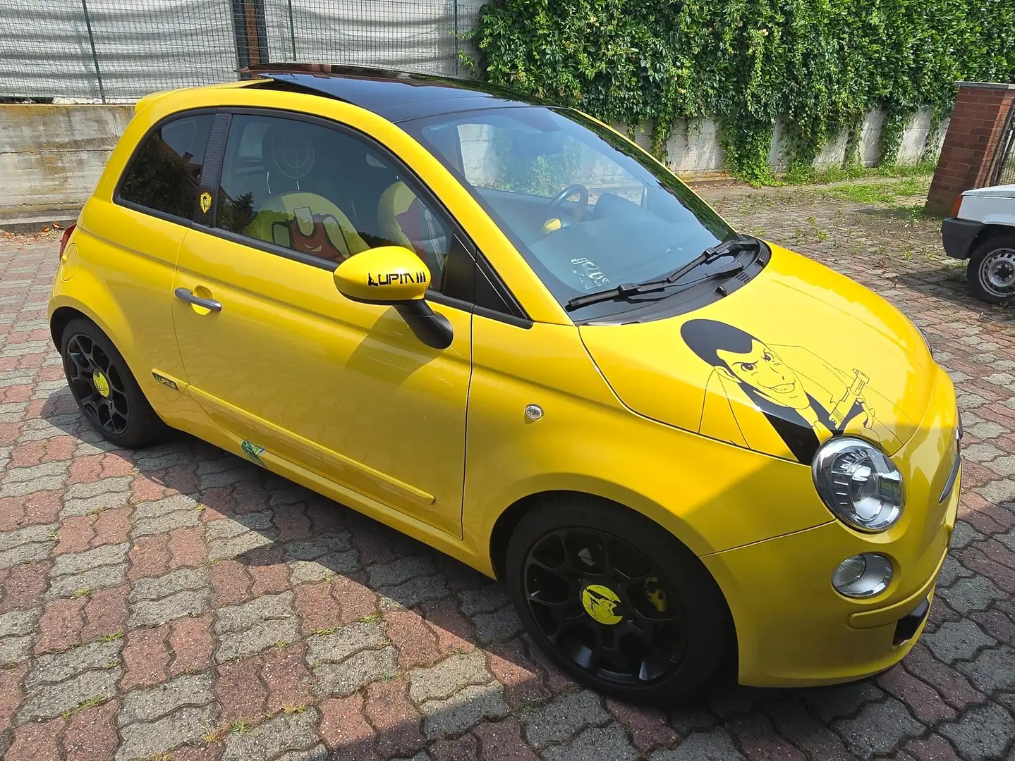 Fiat 500 500 III 0.9 t.air  Personalizzata LupinIII Giallo - 2
