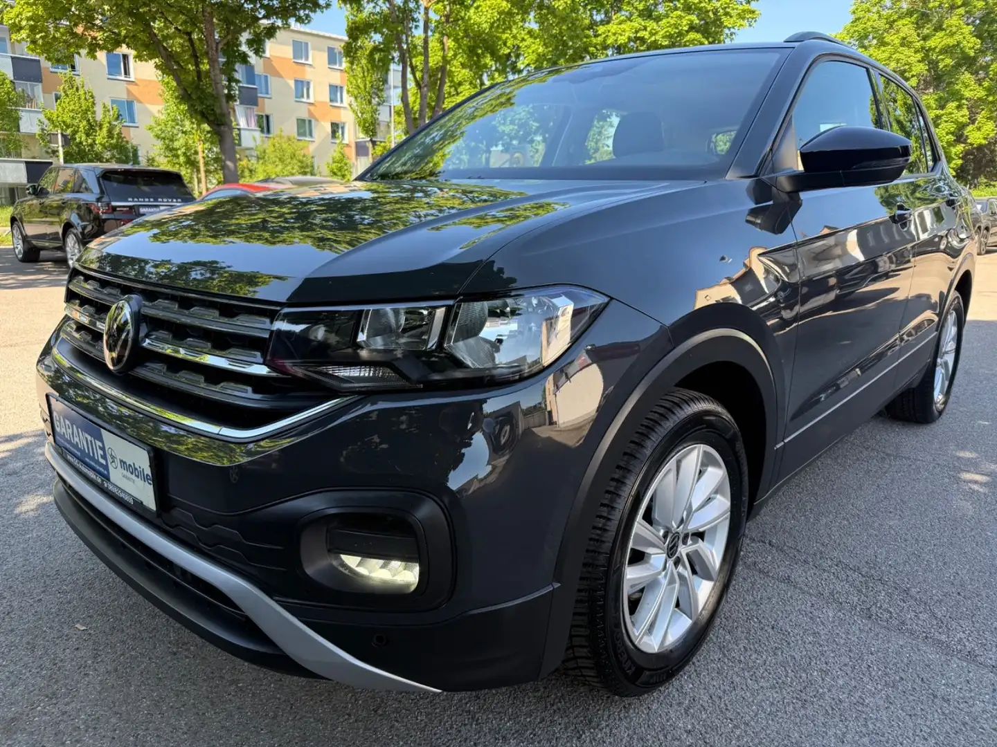 Volkswagen T-Cross Life 1.0 TSI AUT~PDC~DAB~Carpl~Spur Grijs - 1