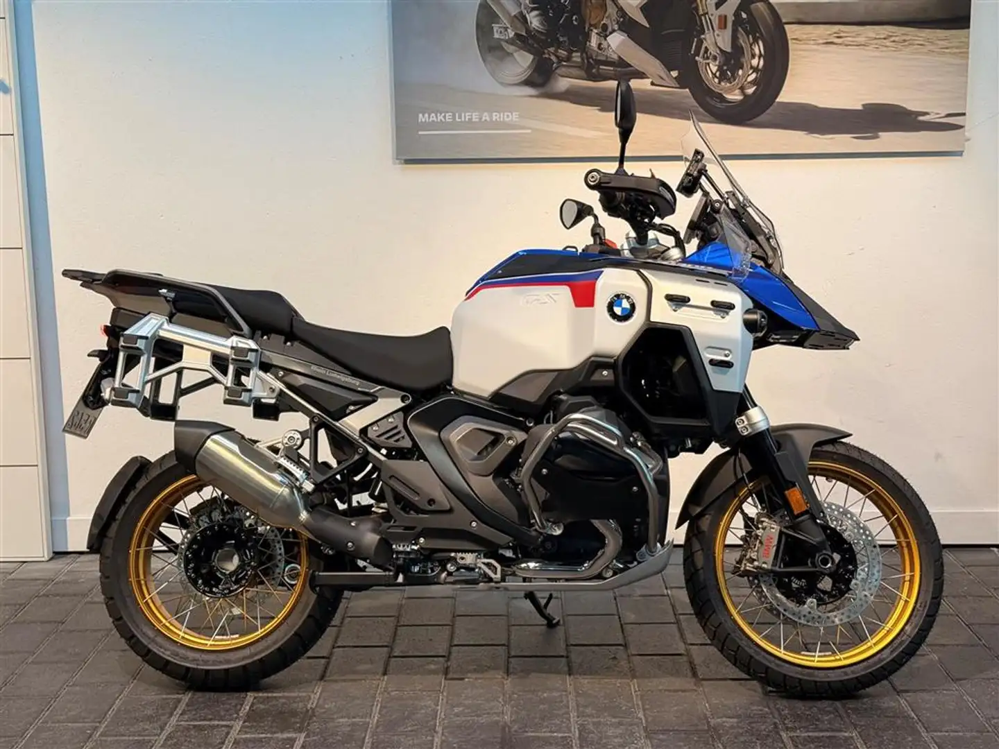 BMW R 1300 GS Adventure 0 Bleu - 1