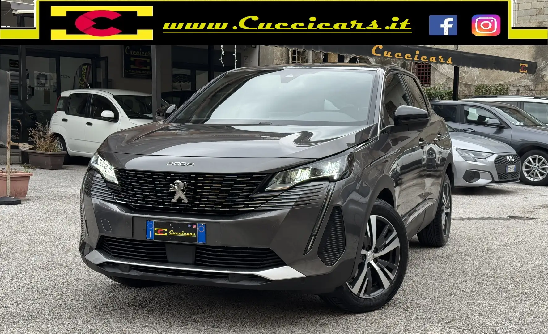Peugeot 3008 3008 II 2023 1.5 bluehdi Allure Pack s Gris - 1