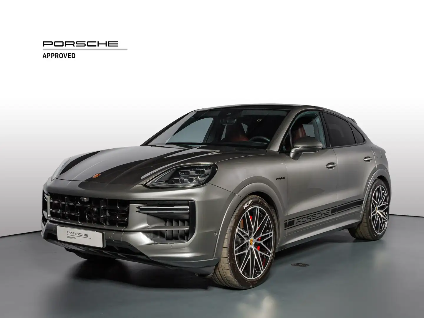 Porsche Cayenne coupe 4.0 e-hybrid turbo 5p.ti tiptronic Gris - 1