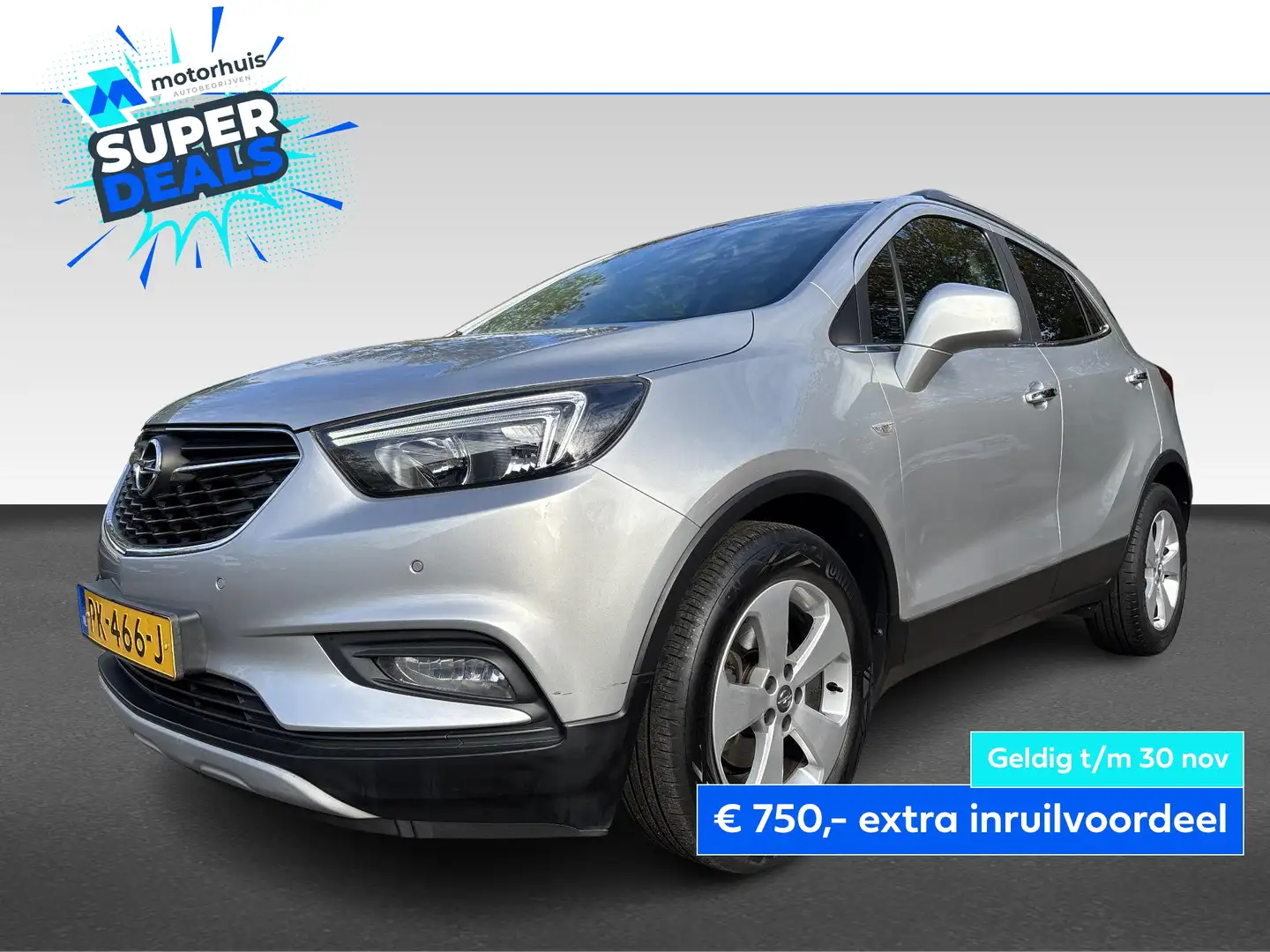 Opel Mokka X | 1.4 Turbo 140 PK | Innovation | Navi 900 | Achte Argent - 1