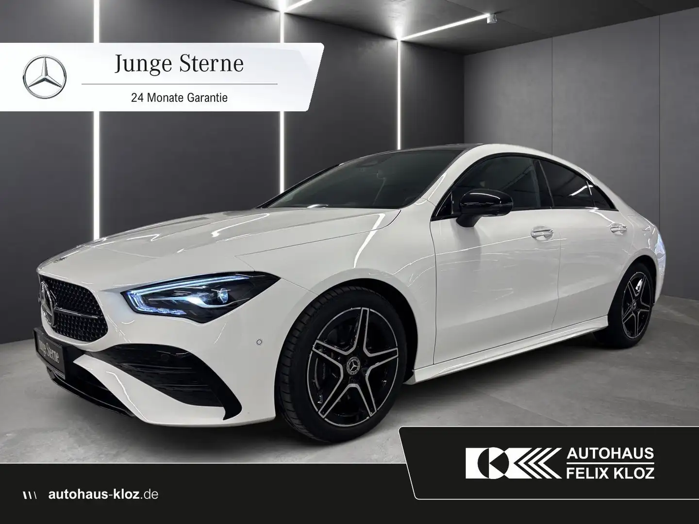 Mercedes-Benz CLA 200 AMG*Pano*Distro*360°*Totwink*Night*Sound Blanc - 1