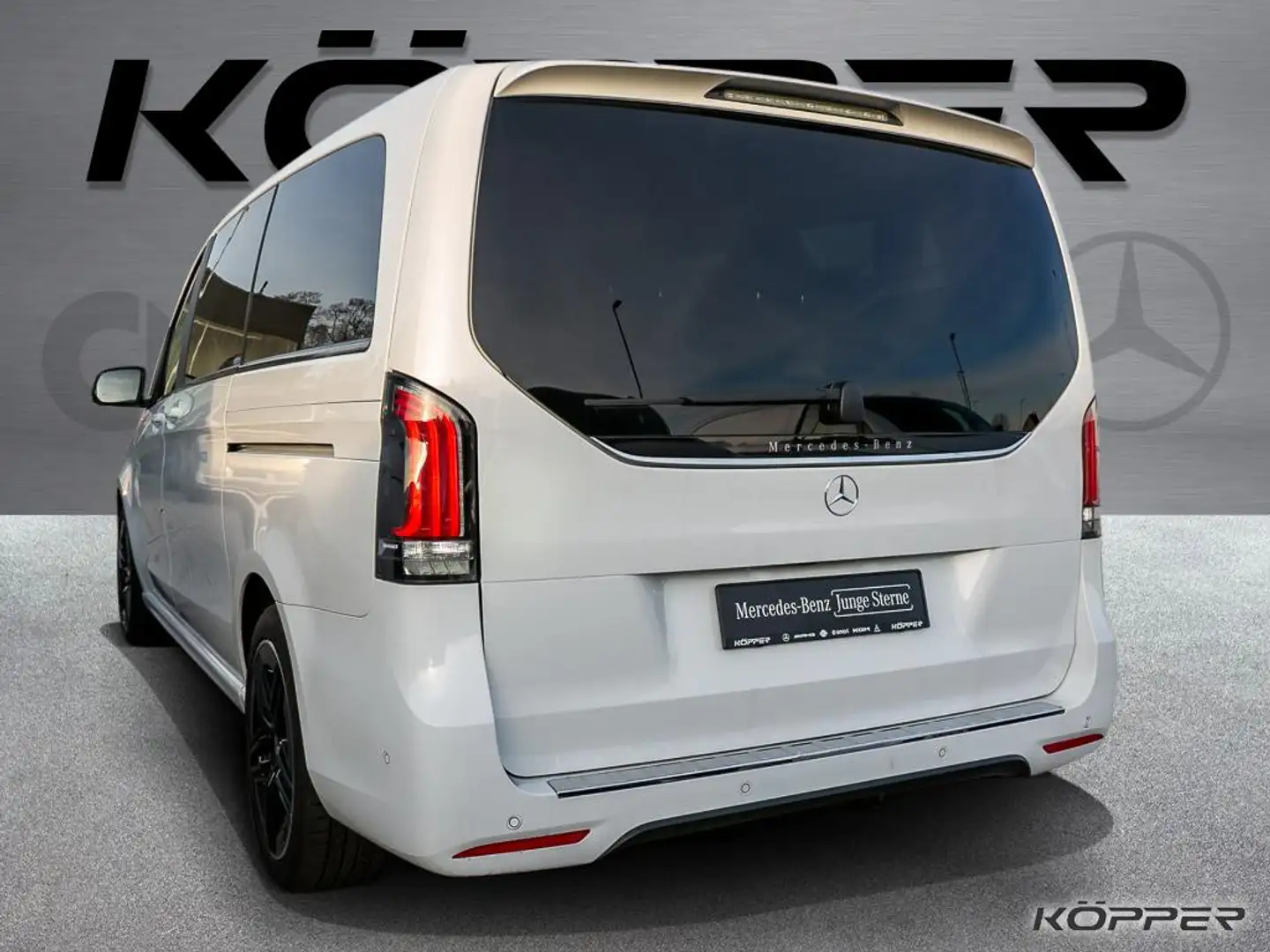 Mercedes-Benz V 300 d 4M AMG L Pano Leder Standhzg. Avantgarde Blanc - 2