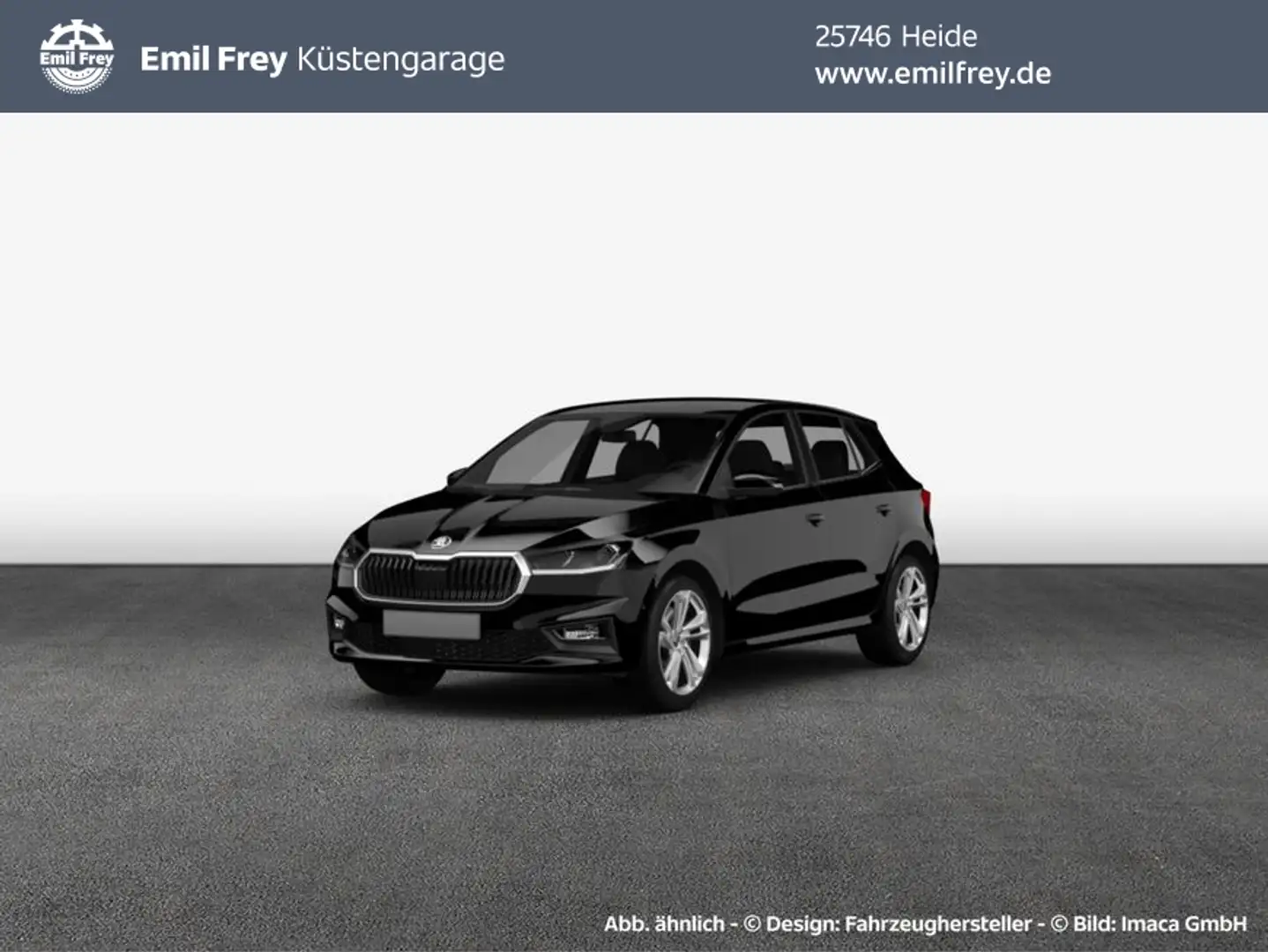 Skoda Fabia 1.0 TSI Essence OPF Schwarz - 1