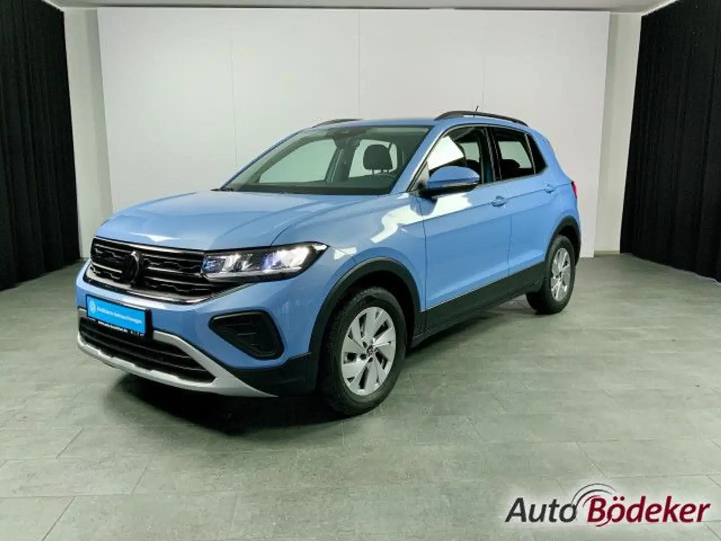 Volkswagen T-Cross 1.0 TSI 5-Gang Life Garantie b. 3.4.30 / Blau - 2