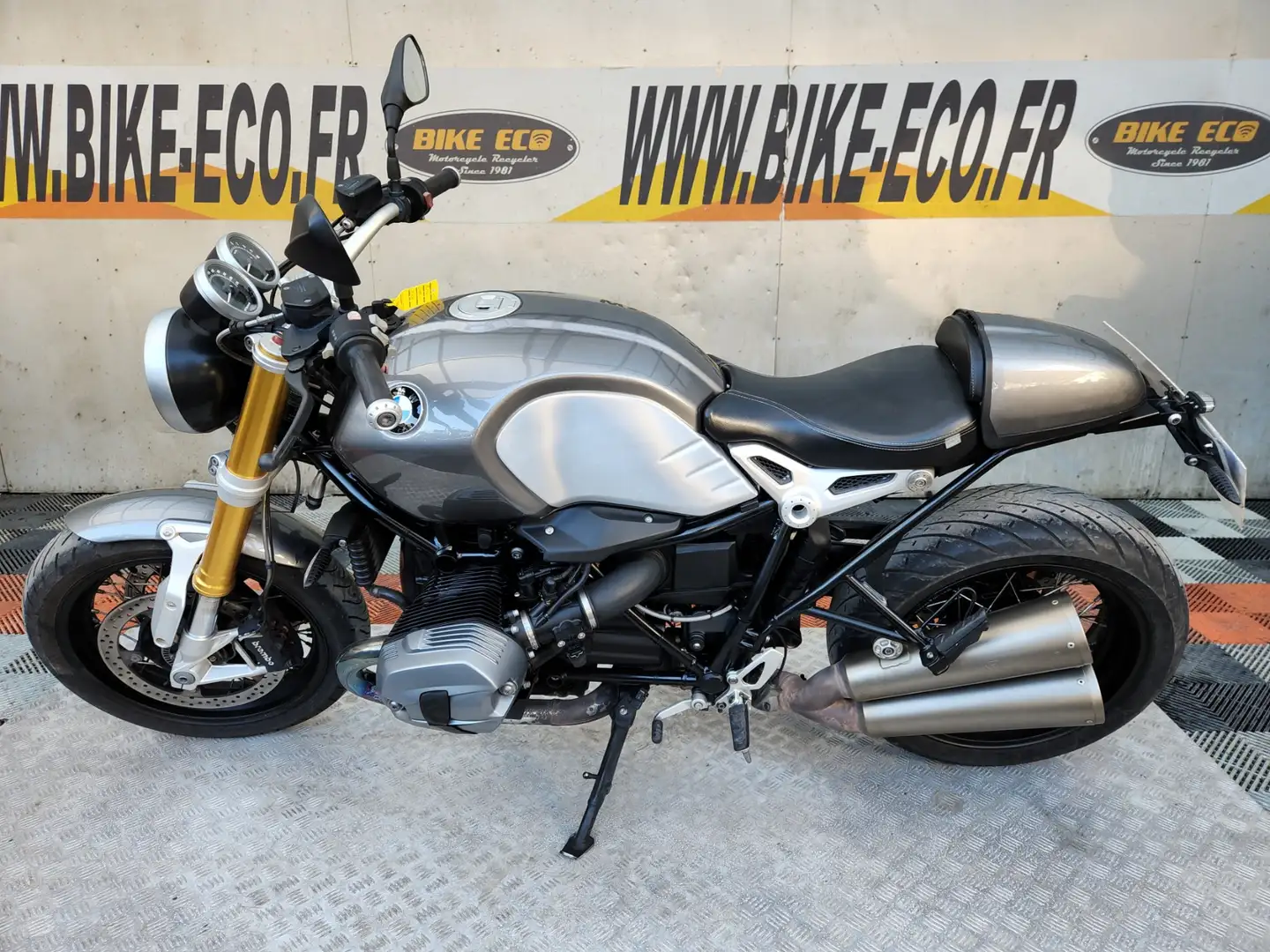 BMW R nineT Gris - 2