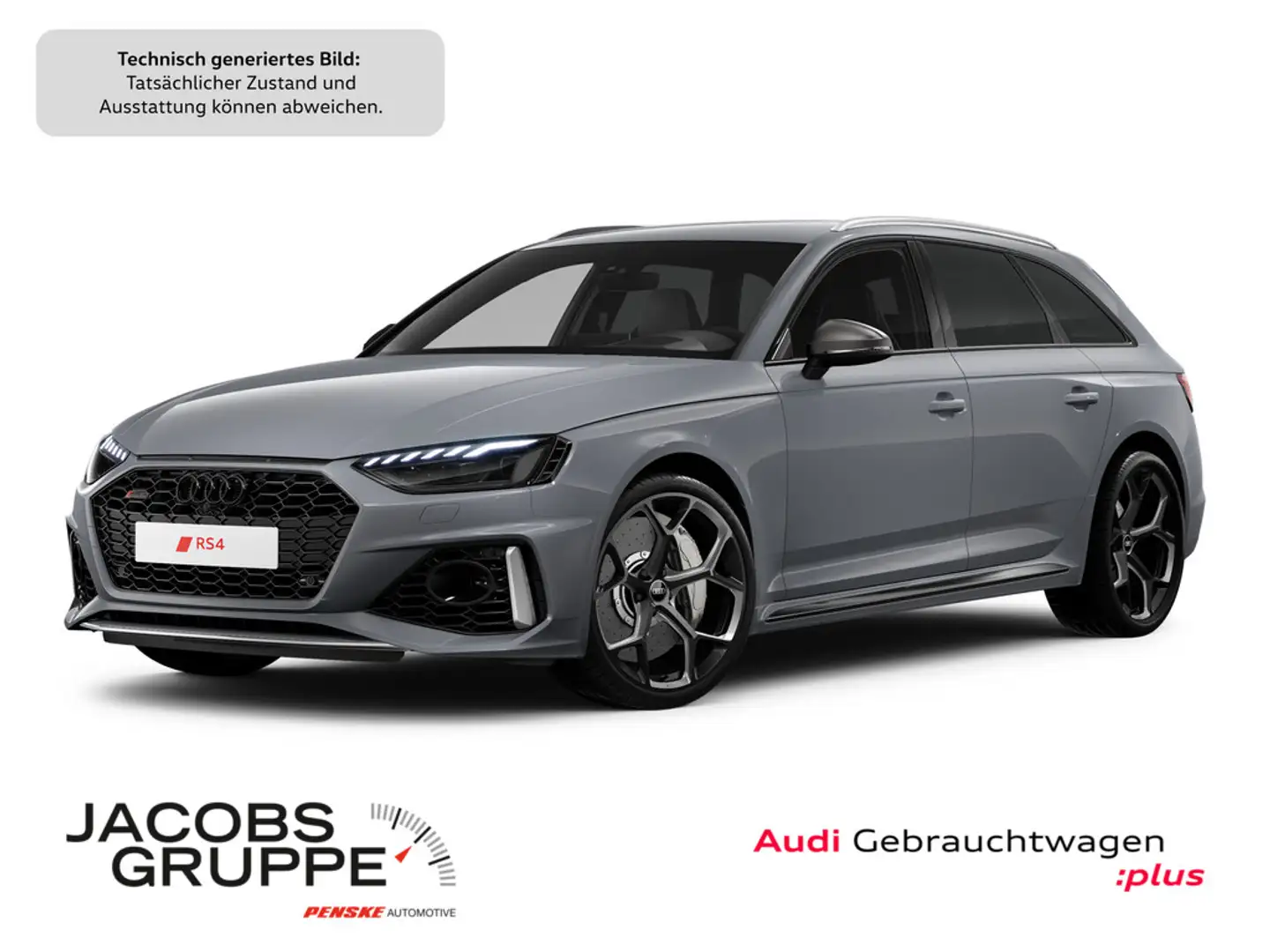 Audi RS4 edition 25 years 1of250*Keramik*300km/h*Schalensitze*UPE143 * Grau - 1