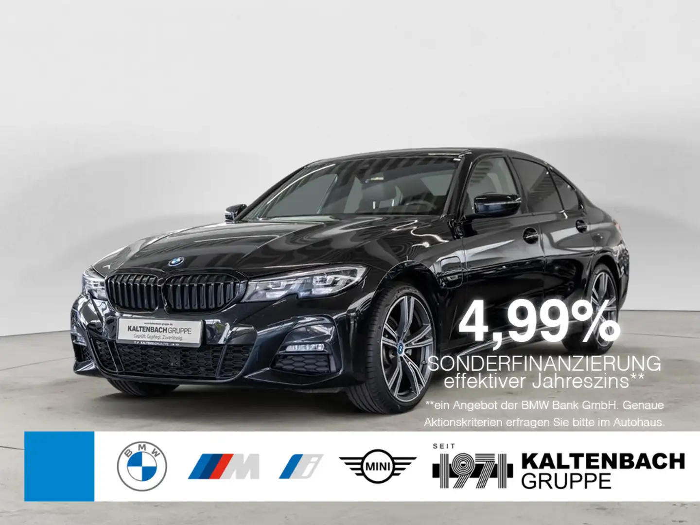 BMW 320 e M-Sportpaket LED W-LAN NAVI SHZ PDC Schwarz - 1