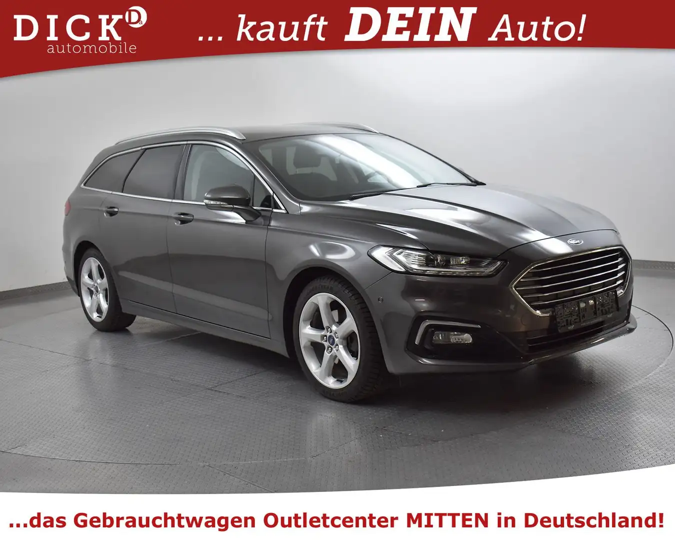 Ford Mondeo T 2.0d Aut. Titan NAVI+KAM+LED+4X SHZ+AHK Grey - 1