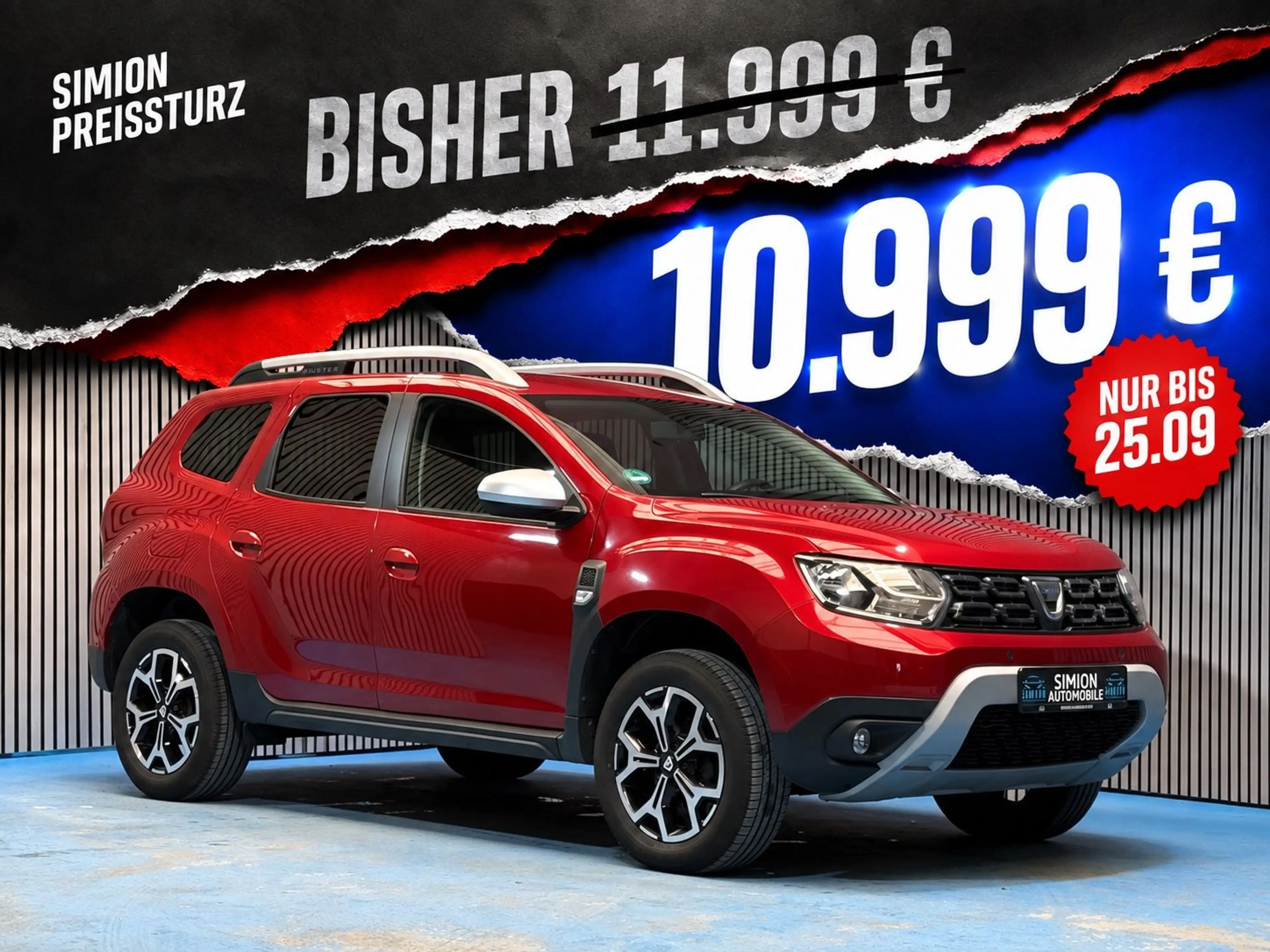 Dacia Duster II Prestige/AHK/Kamera/NAVI/PDC vorne