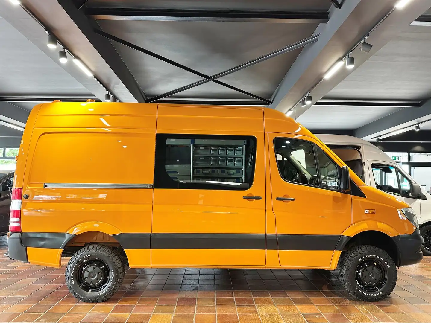 Mercedes-Benz Sprinter 316 4X4 L2H2 ZG3-UNTERSETZUNG AC STANDHEIZUNG DRIV Orange - 2
