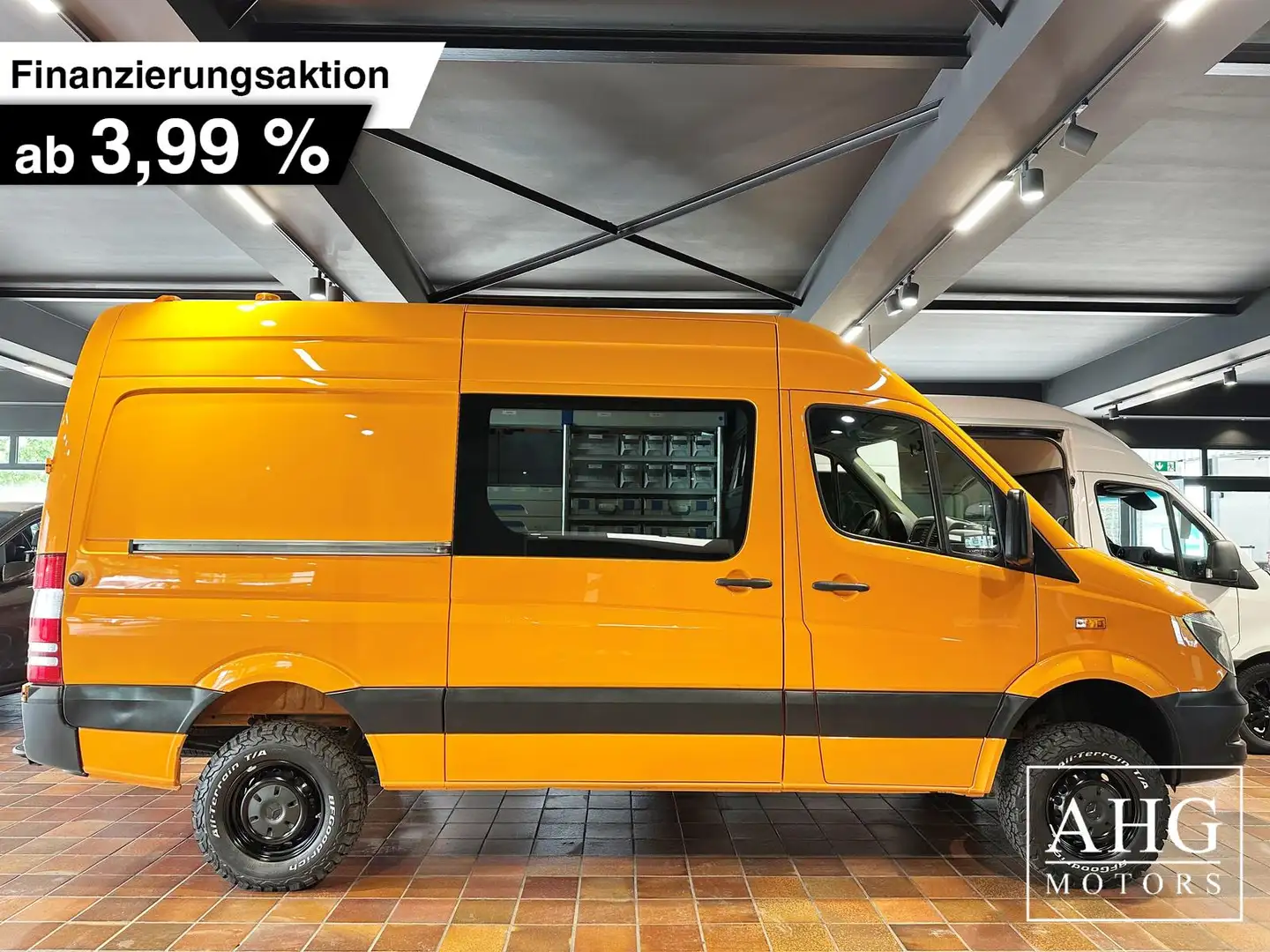Mercedes-Benz Sprinter 316 4X4 L2H2 ZG3-UNTERSETZUNG AC STANDHEIZUNG DRIV Orange - 1
