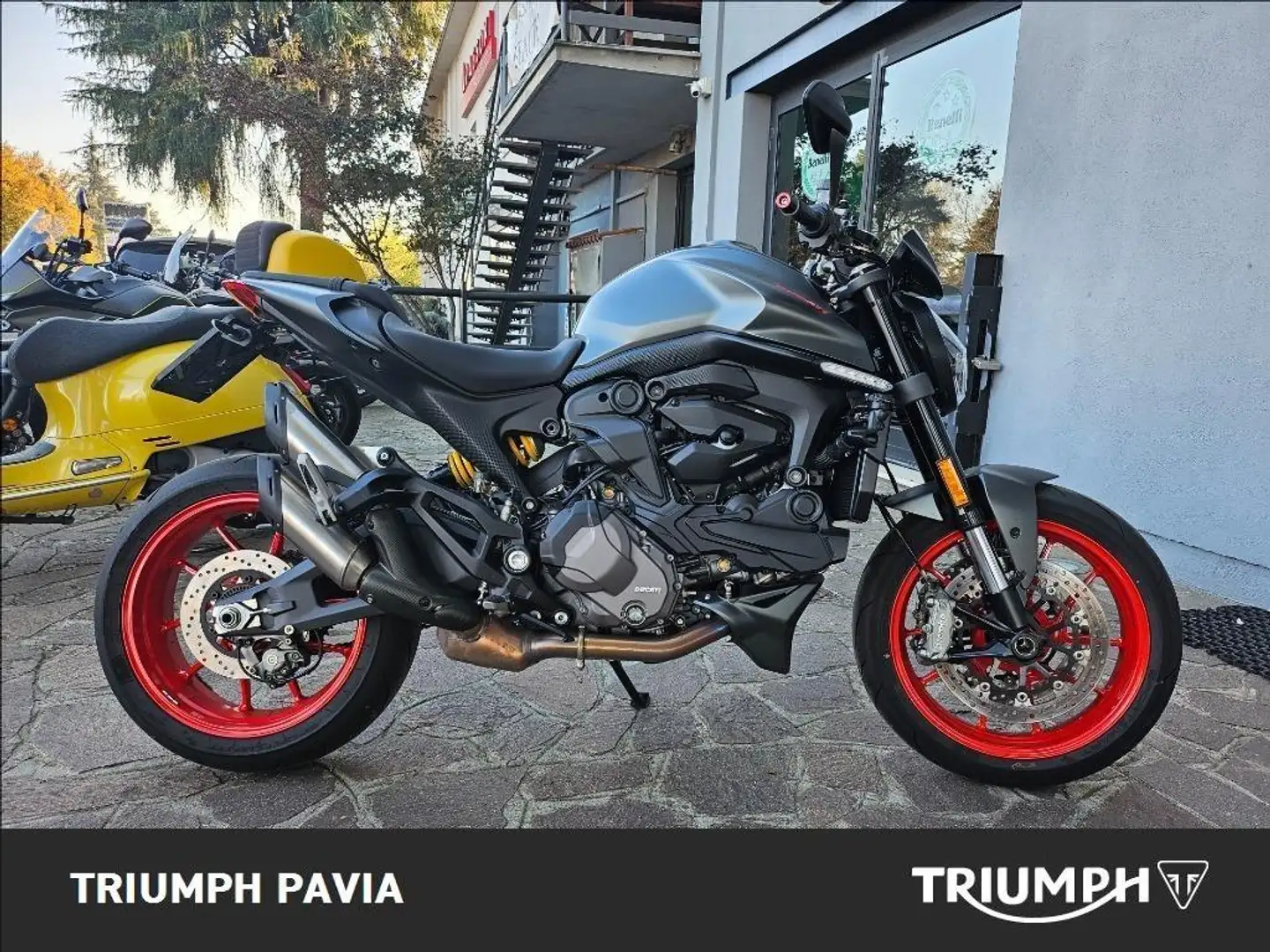 Ducati Monster 937 plus Dark Stealth dep.A2 Grigio - 1